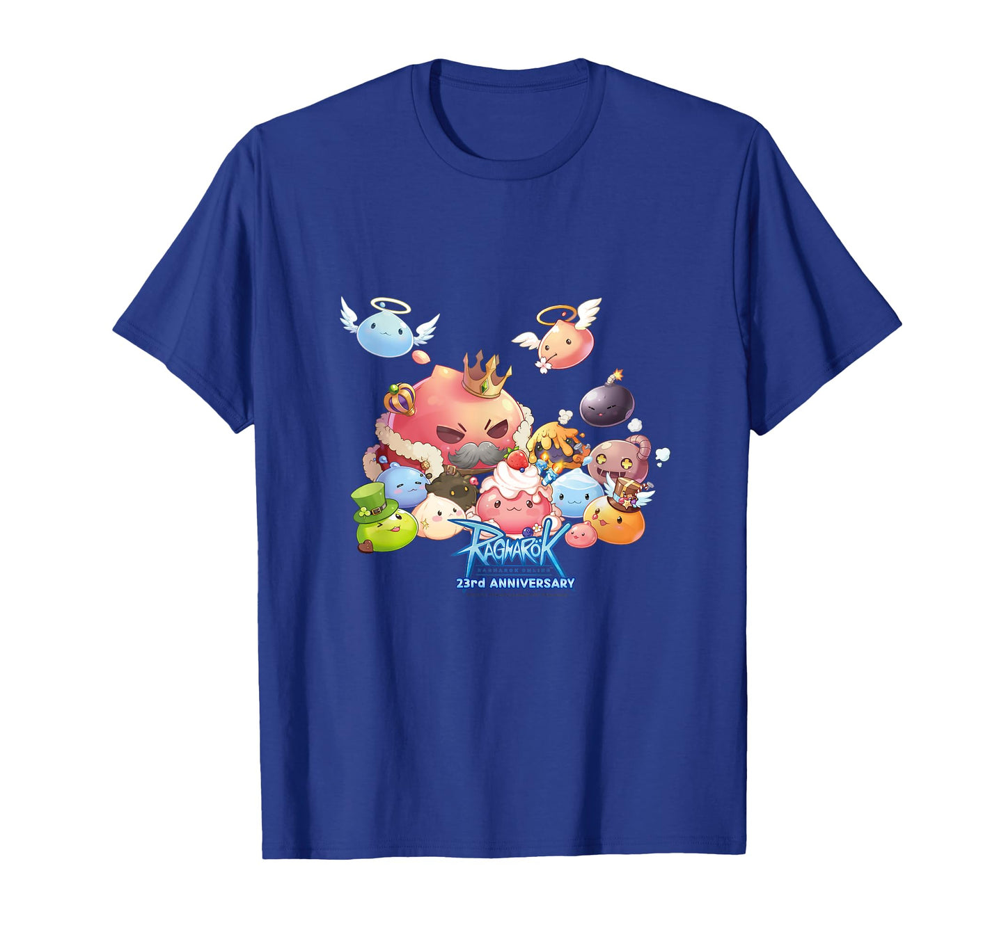 Ragnarok Poring Parade β 23rd Anniversary Character Art T-Shirt
