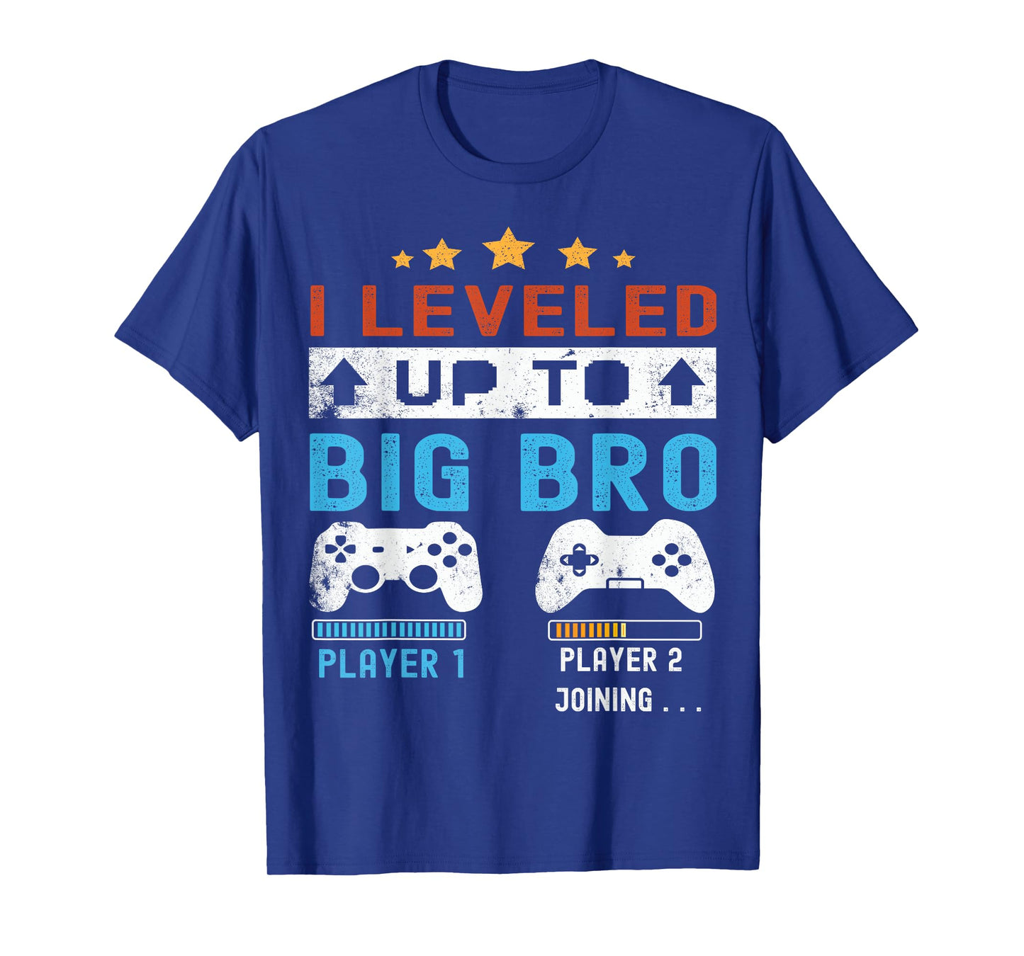 I leveled up to Big Bro! Gamer Big Brother 2025 Boys Vintage T-Shirt