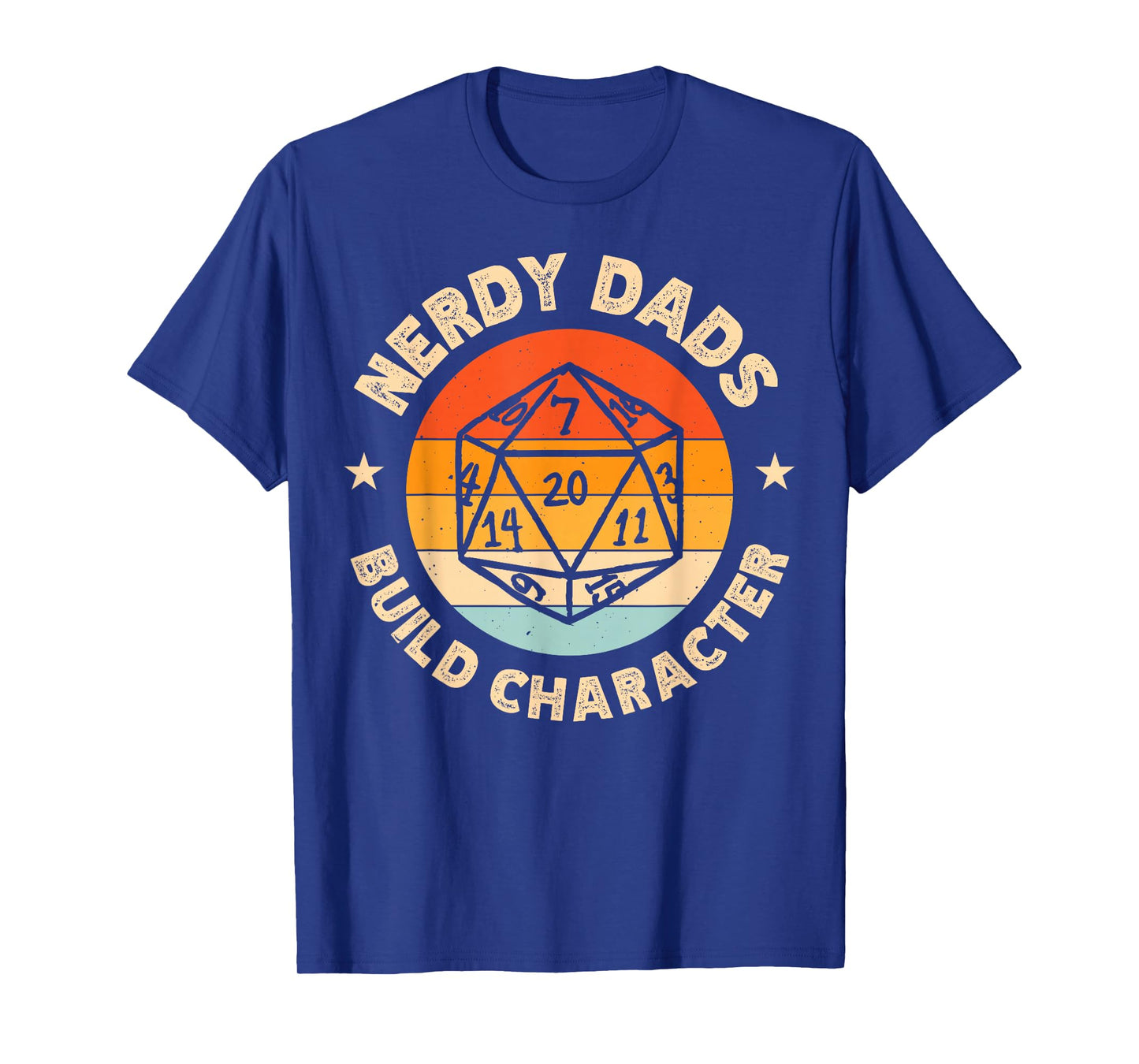Nerdy Dads Build Character T-Shirt