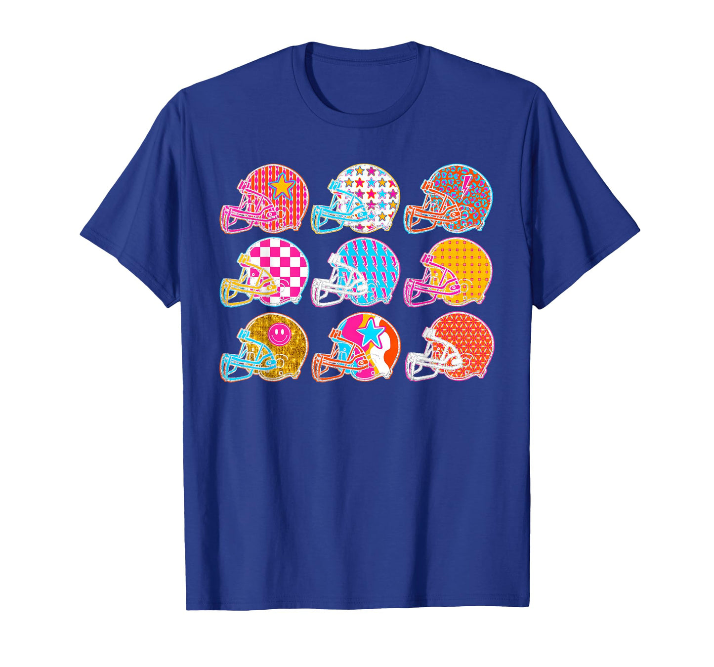 Touchdown American Football Game Day Thanksgiving Helmet T-Shirt