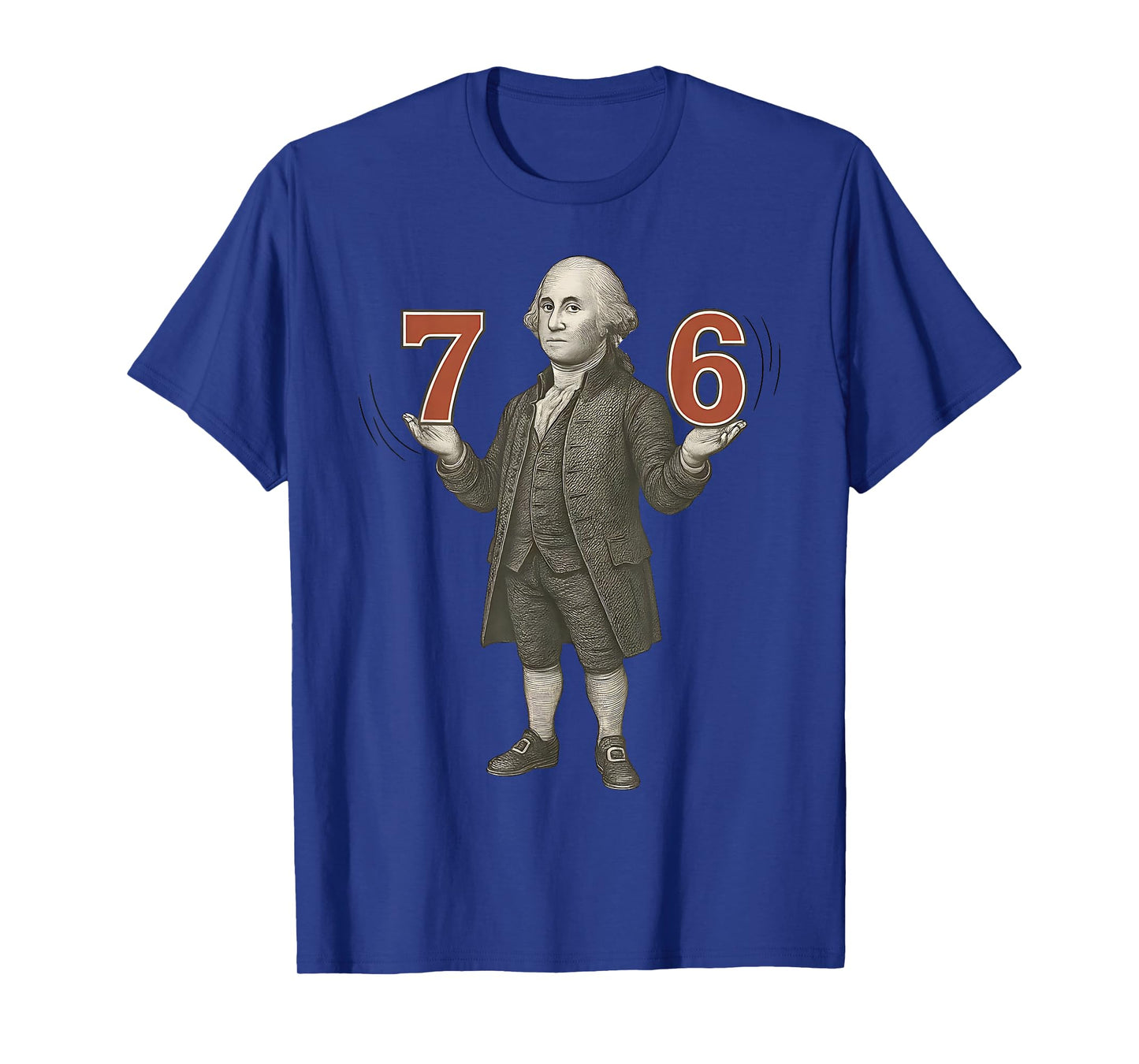 Funny 67 Six Seven Gen Alpha Slang Founding Father T-Shirt