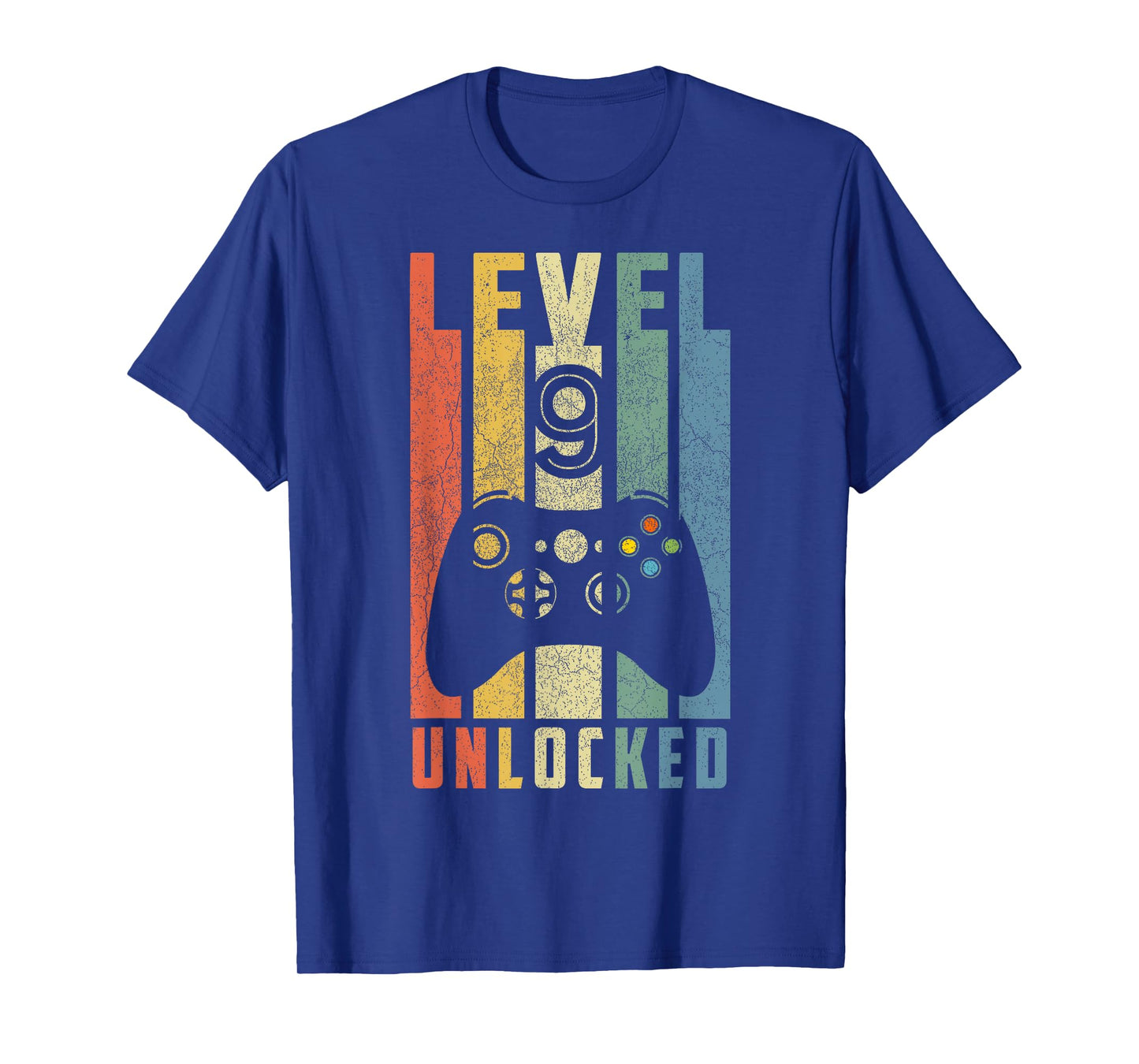 Level 9 Unlocked 9th Video Gamer Birthday Boy Gifts T-Shirt