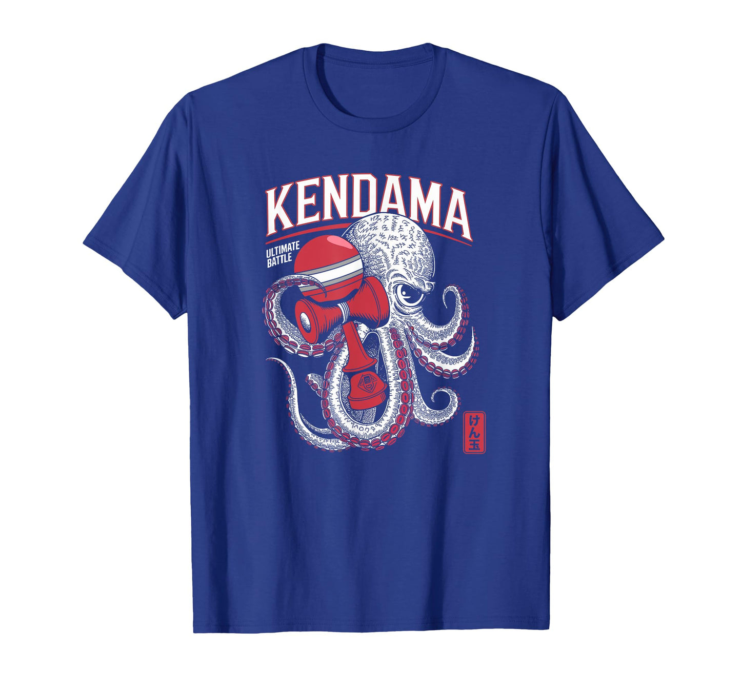 Kendama Harajuku Tokyo Octopus Kendama Battle Souvenir T-Shirt