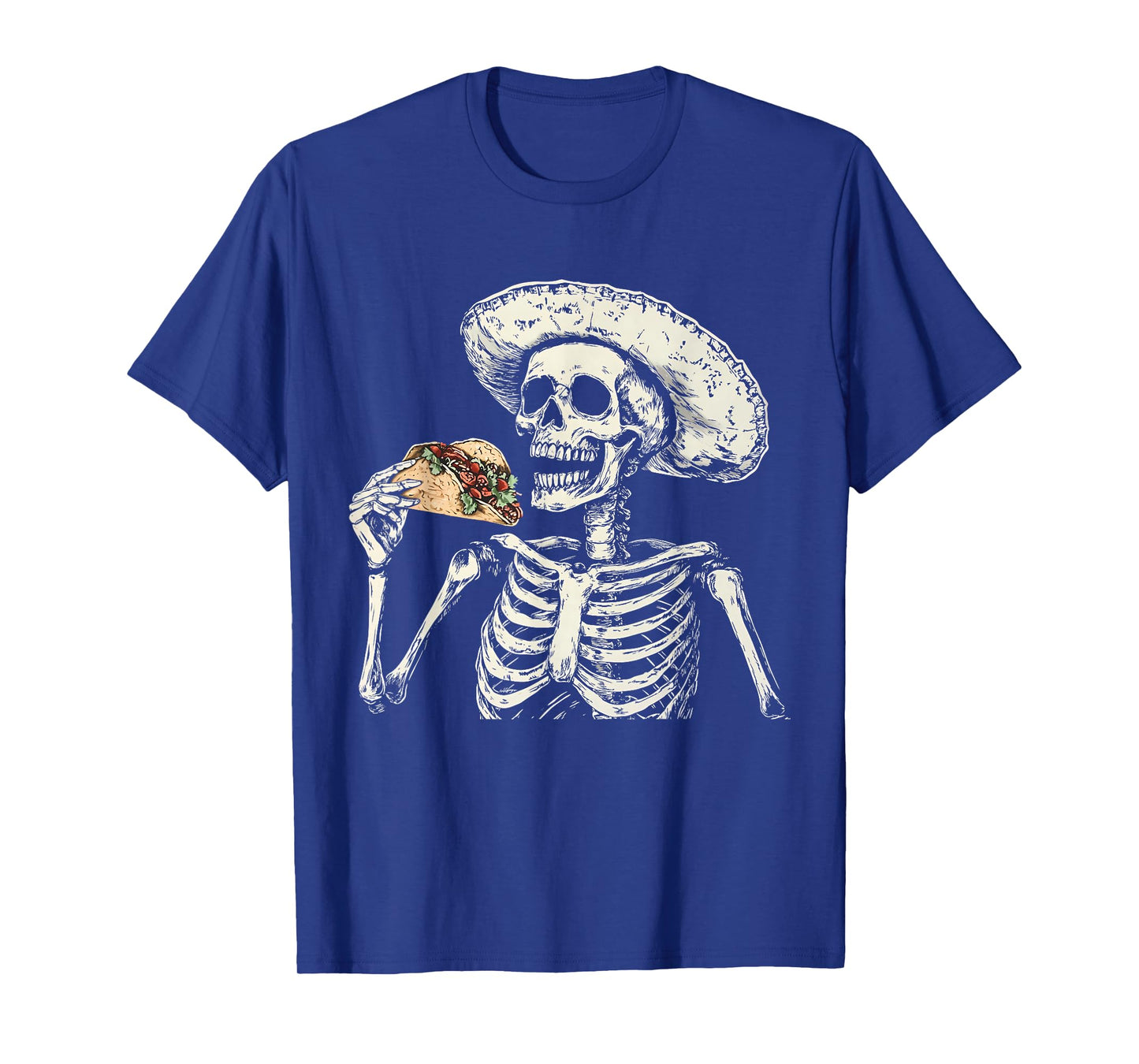 Mexican Skeleton Taco Lover T-Shirt