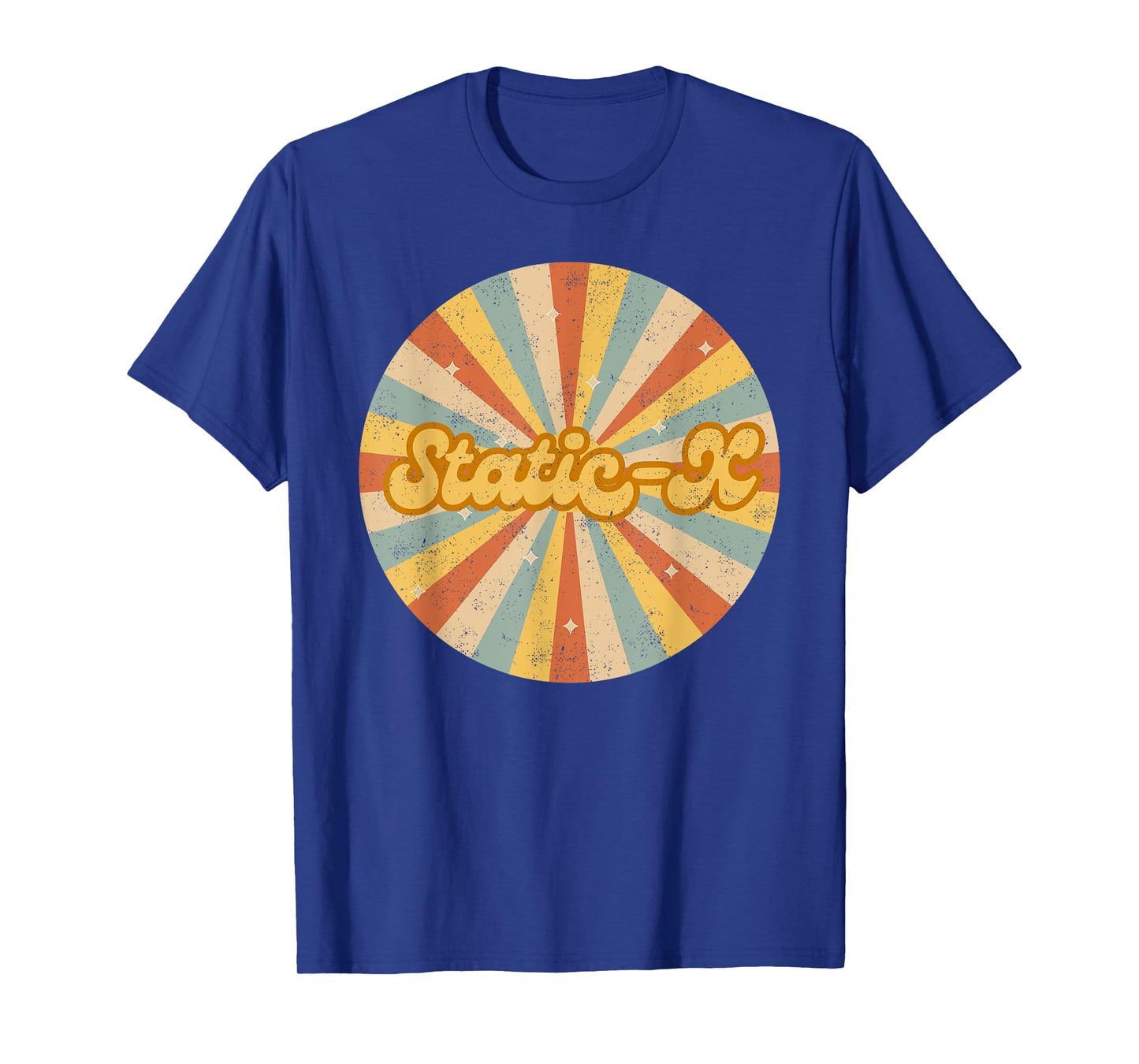 Vintage Static-X Rock Circle Retro 90s Music Metal T-Shirt