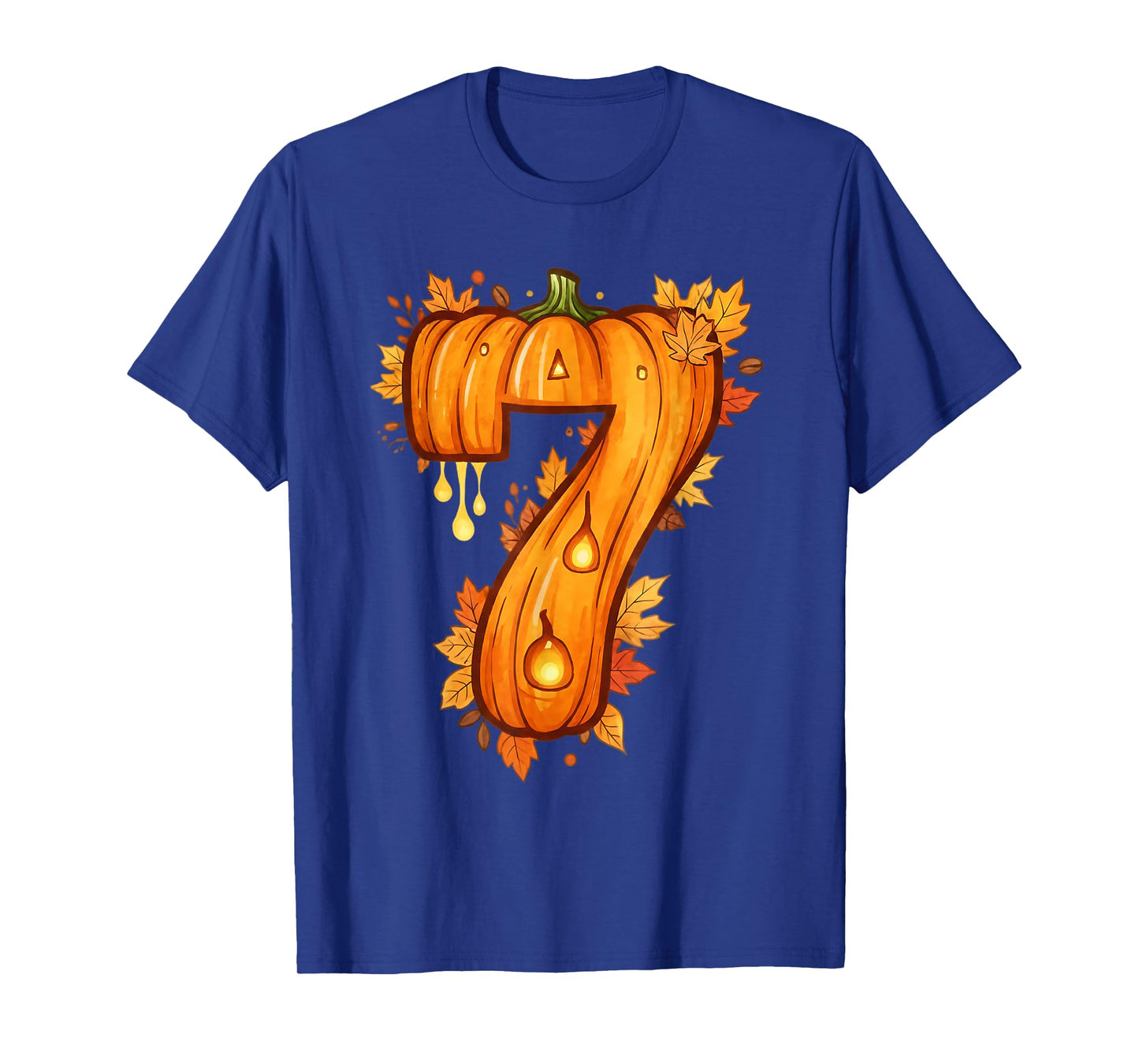 Six Seven Meme 6 7 Autumn Fall Pumpkin Spooky Costume Couple T-Shirt