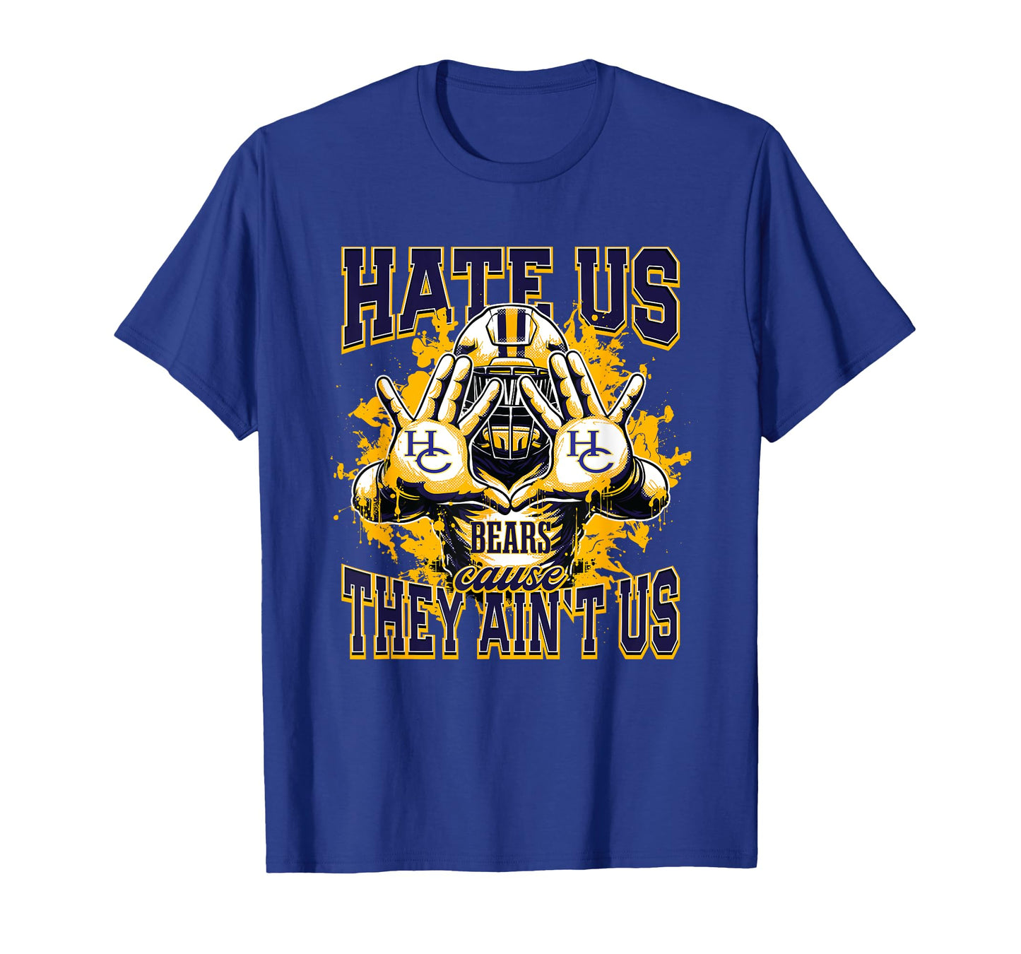 Hertford County Bears Logo Hate Us Cause They Ain't HS T-Shirt