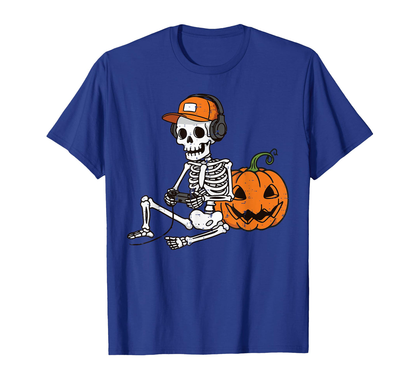 Halloween Gaming Skeleton Gamer Costume Men Boys Kids Teens T-Shirt