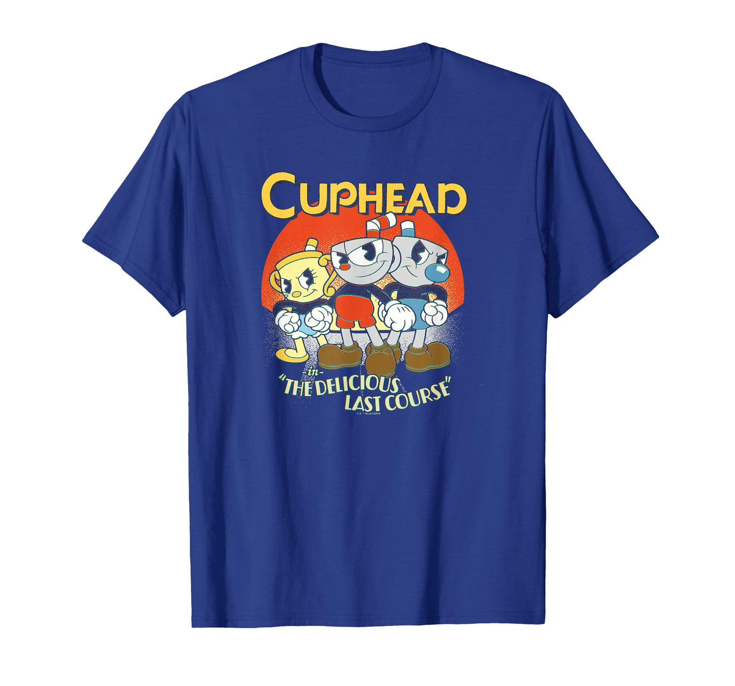 Cuphead: The Delicious Last Course Group Poster T-Shirt