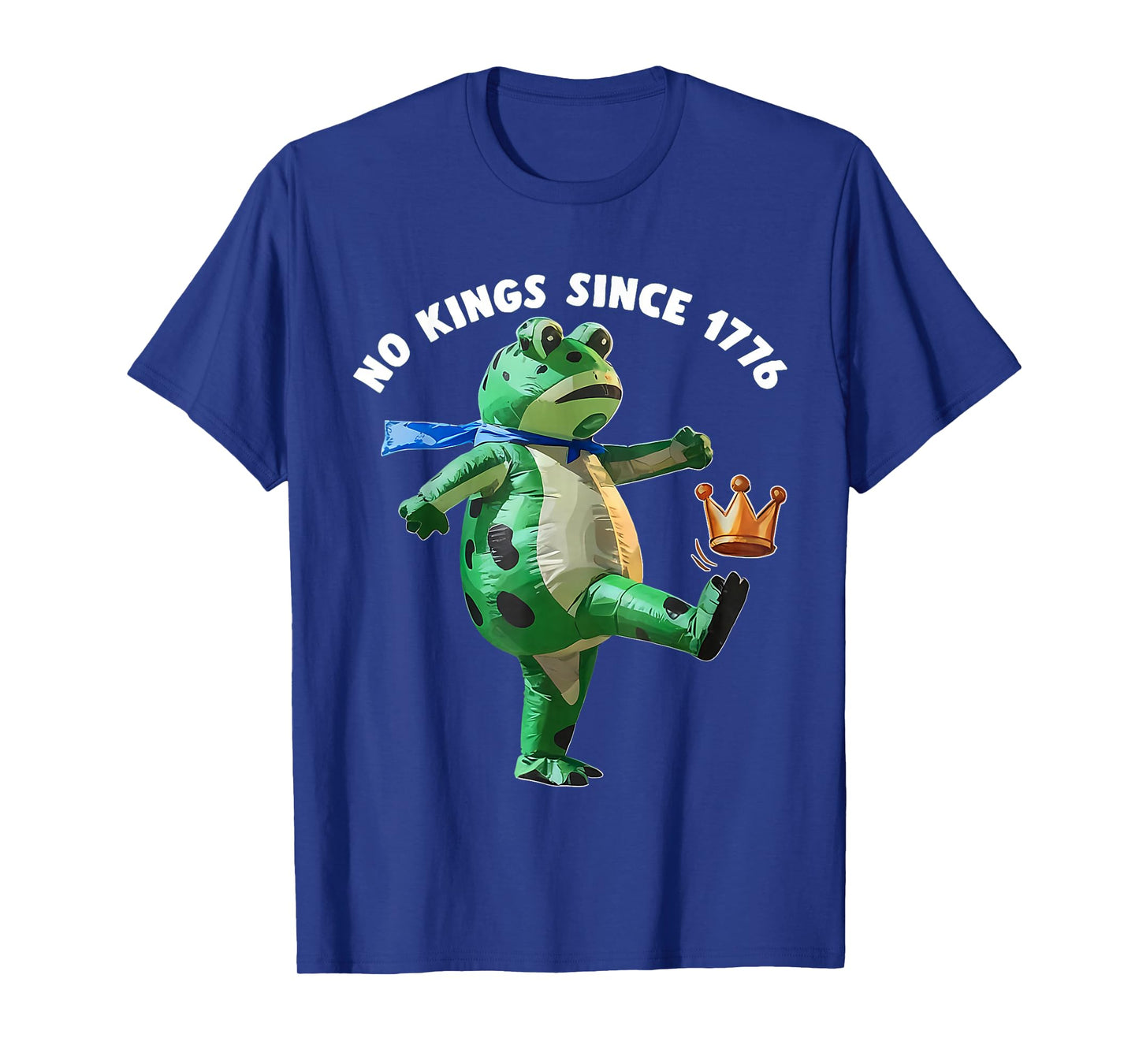 Portland Frog Protest Resist Resist No Kings Since 1776 T-Shirt