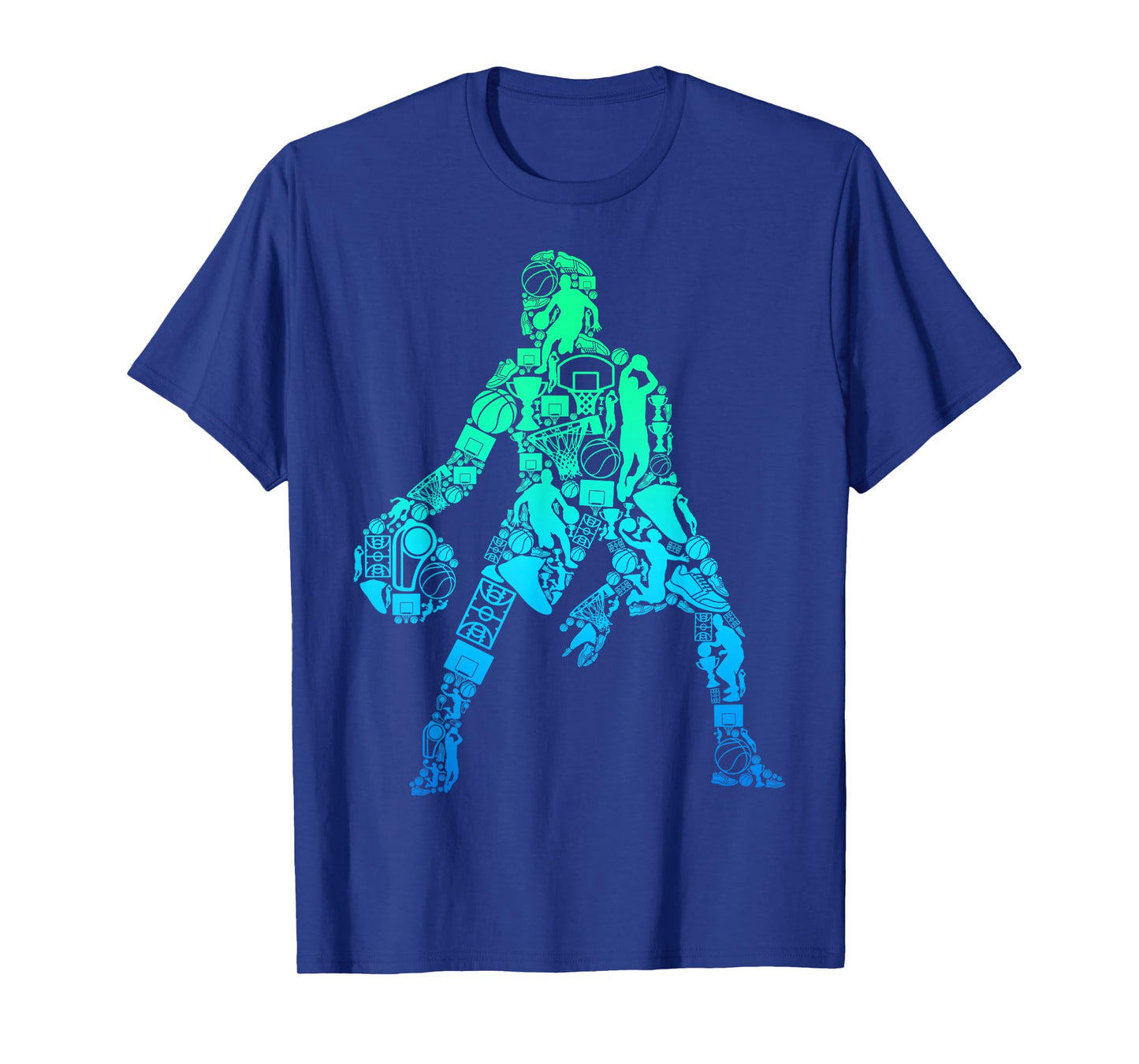 Basketball Boys Kids Men T-Shirt
