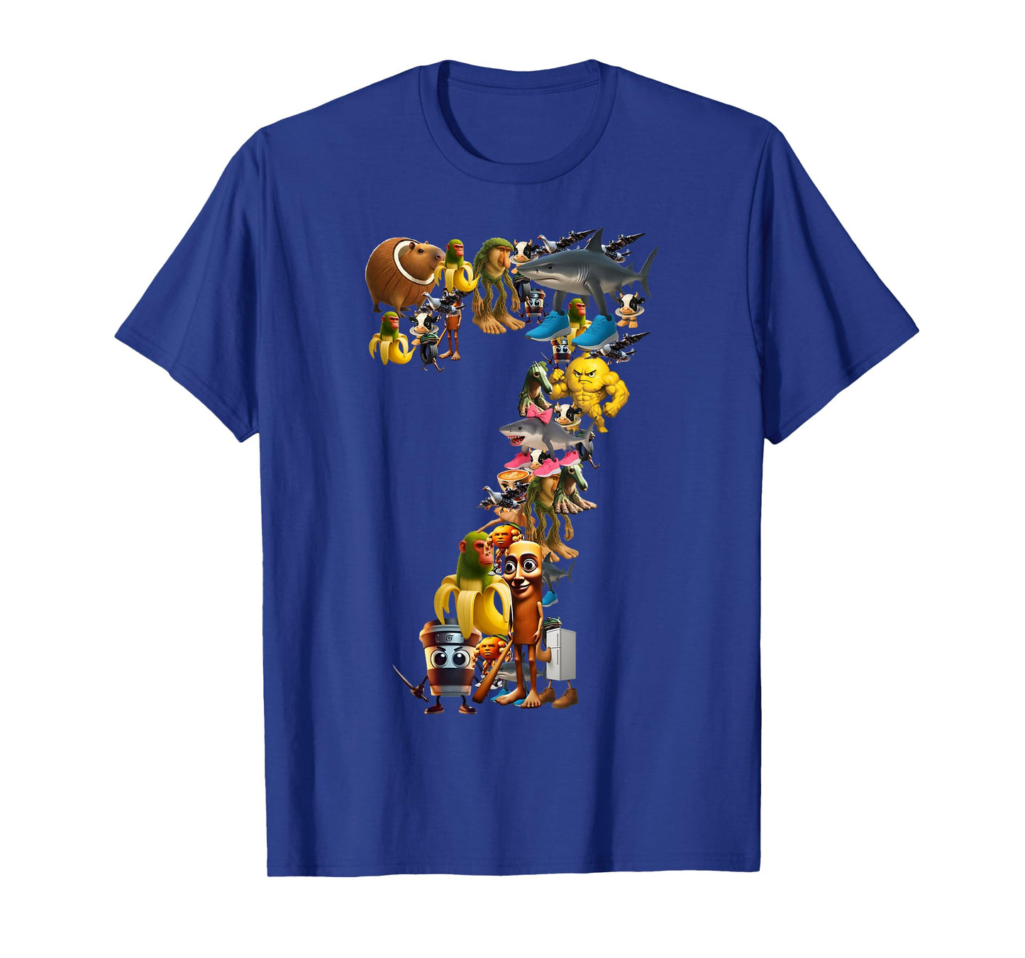 67 Six Seven Italian Brainrot Christmas Matching Costume T-Shirt