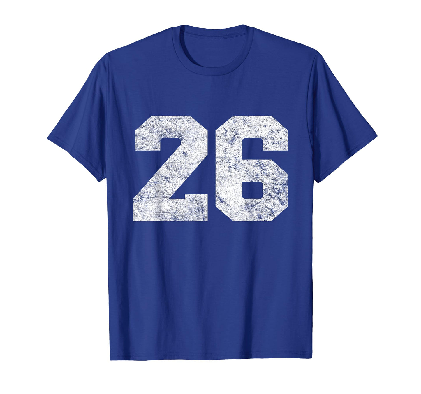 Vintage Lucky Number Birthday 26 Sports Player Team Athlete T-Shirt