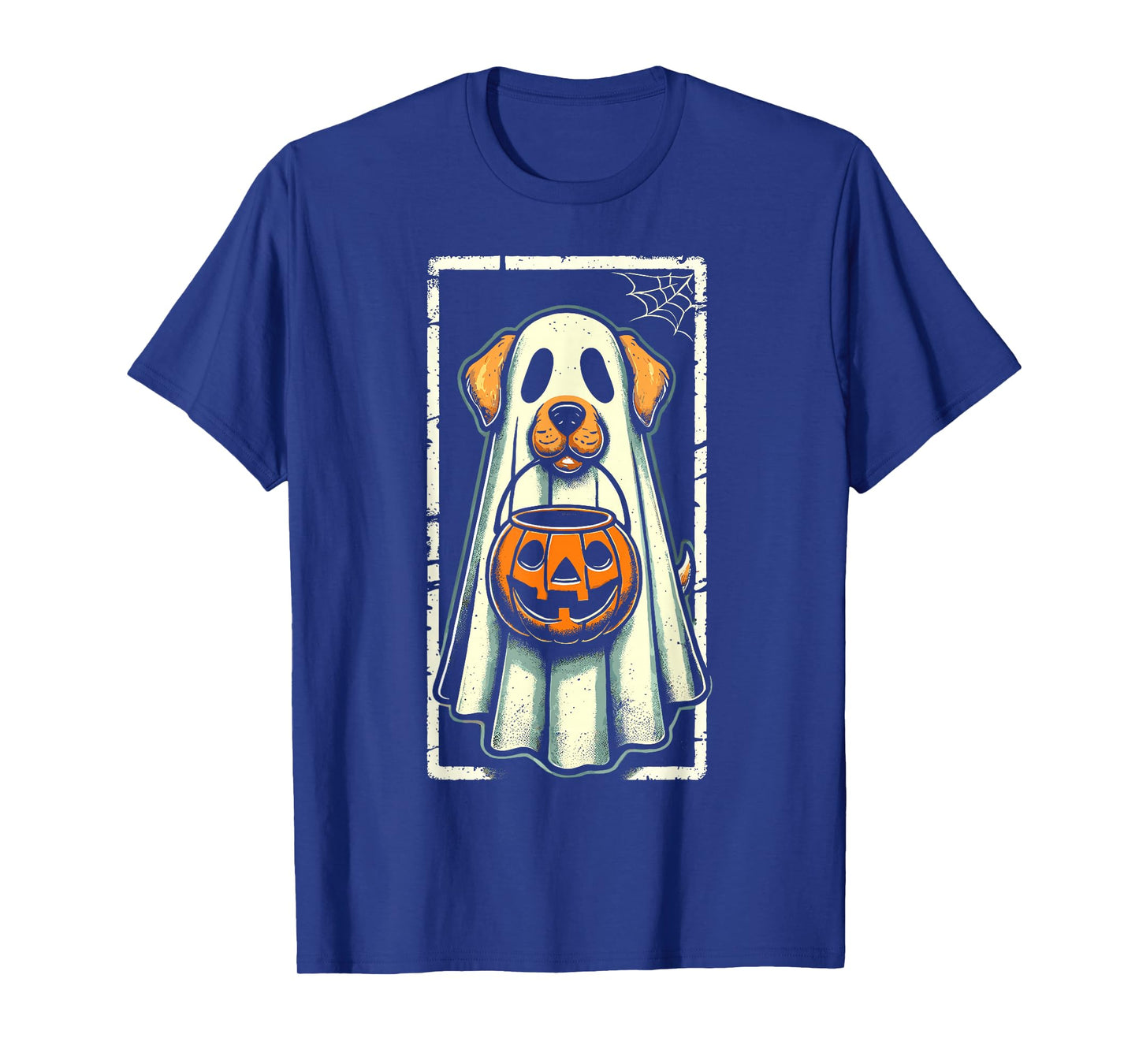 Cute Dog Men Women Kids Boys Girls Halloween Funny Ghost T-Shirt