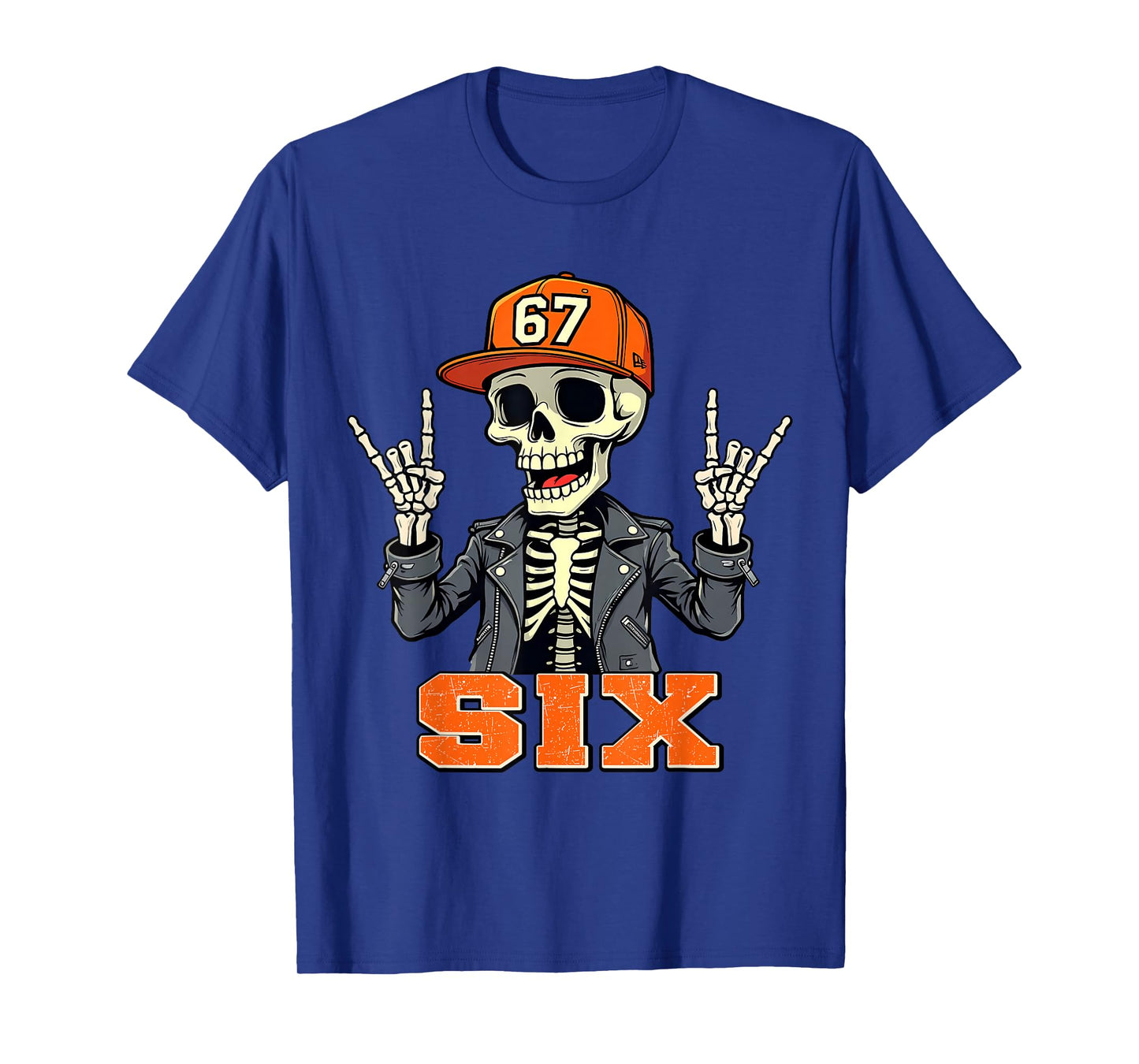 67ENDY Skeleton β 67 Six Seven Halloween 6 T-Shirt