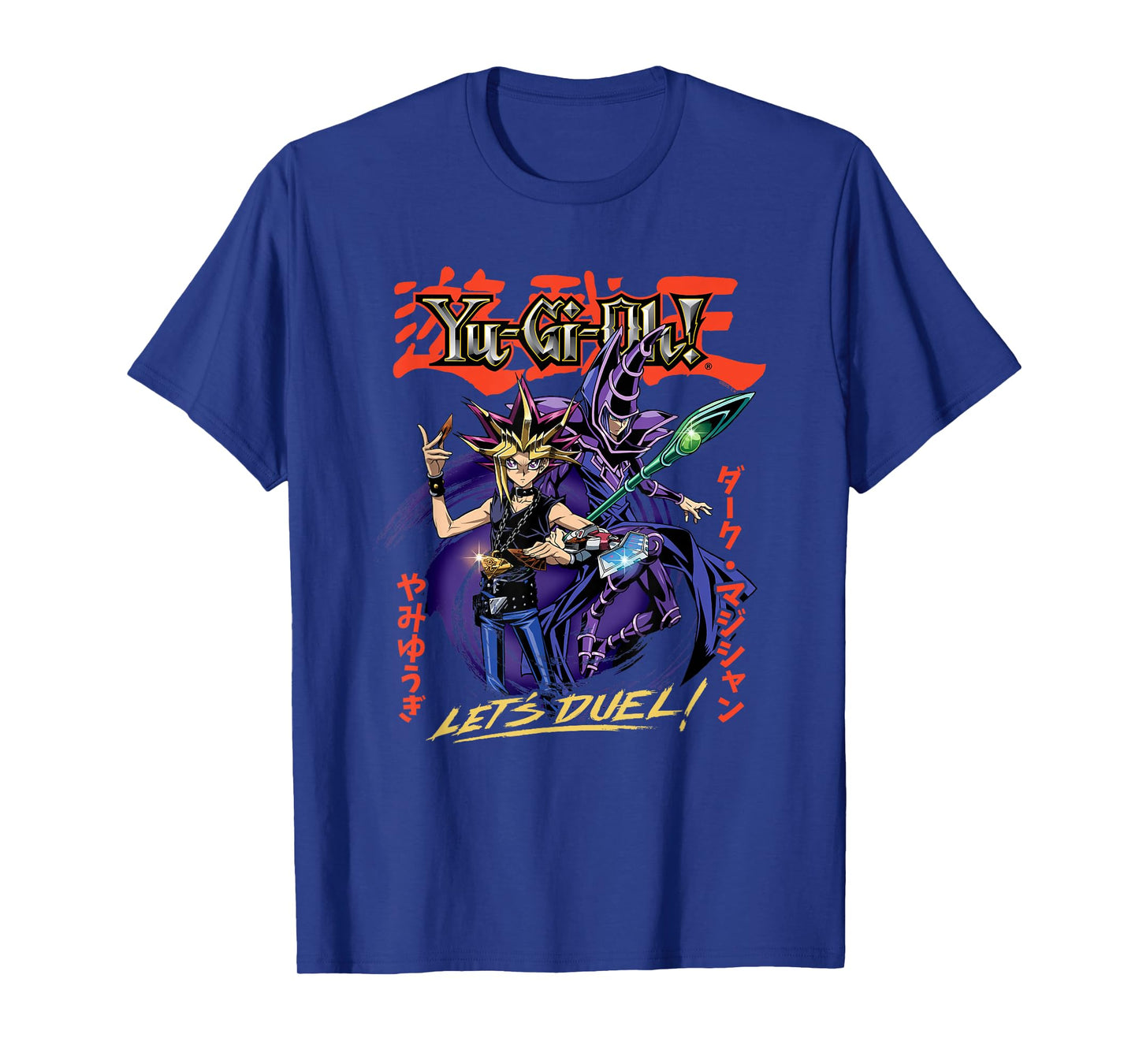 Yu-Gi-Oh! Duel Monsters Yugi and Dark Magician Duel Anime T-Shirt