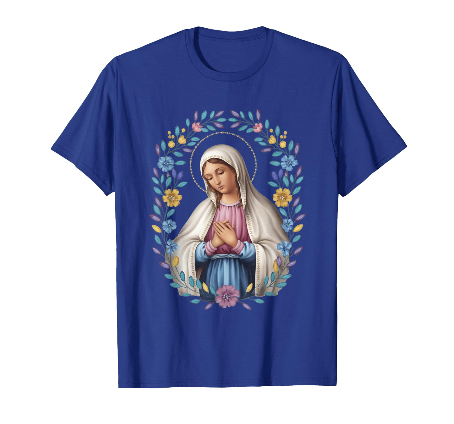Mary Catholic Saint Men Women Kids Faith T-Shirt