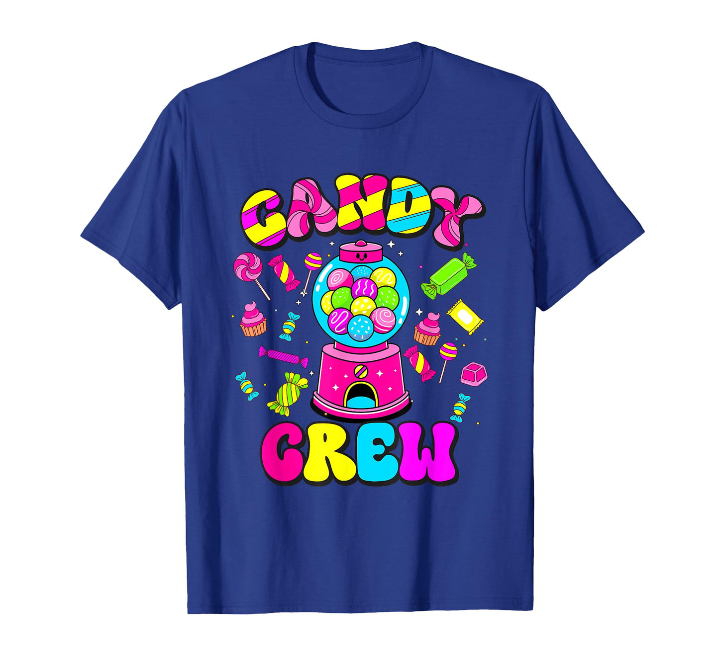 Candy Crew Sweetie Candy Land Candy Squad Halloween T-Shirt