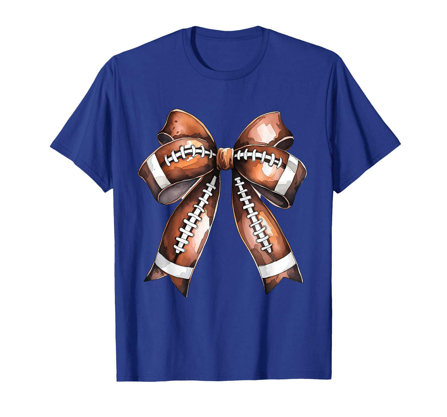 Cute Football Coquette Bow Cute Football Player T-Shirt