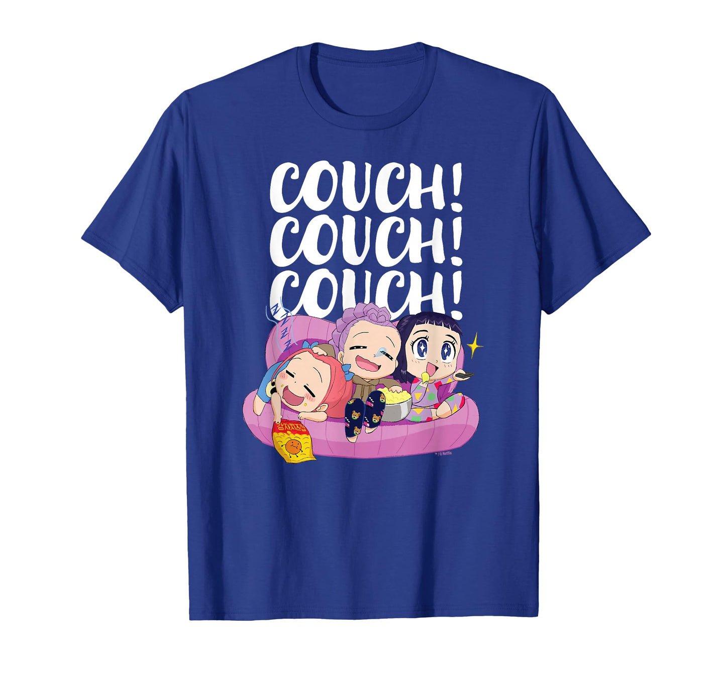 Kpop Demon Hunters Couch! Couch! Couch! Officially Licensed T-Shirt