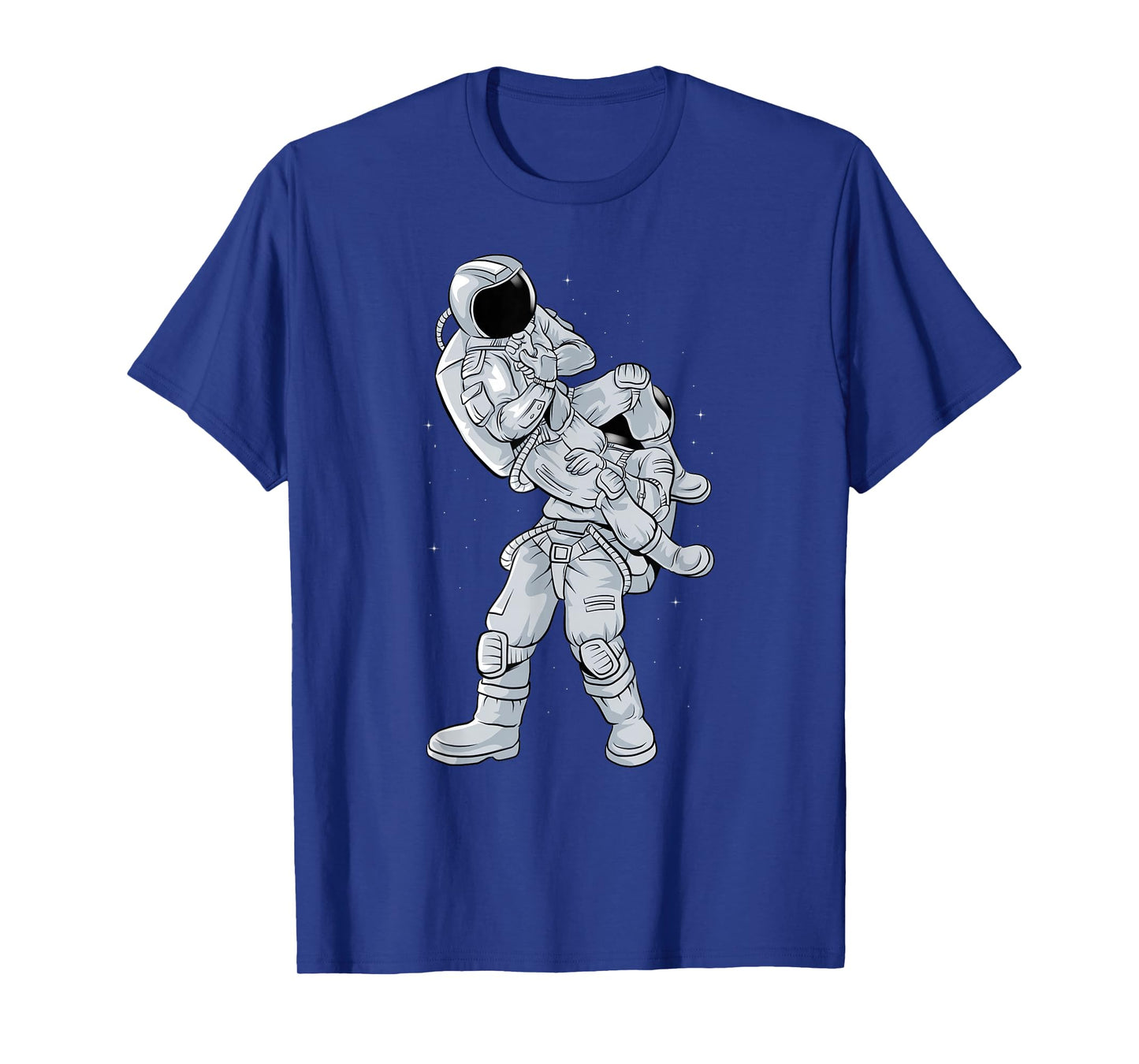 Galaxy BJJ Astronaut Flying Armbar Jiu-Jitsu T-Shirt