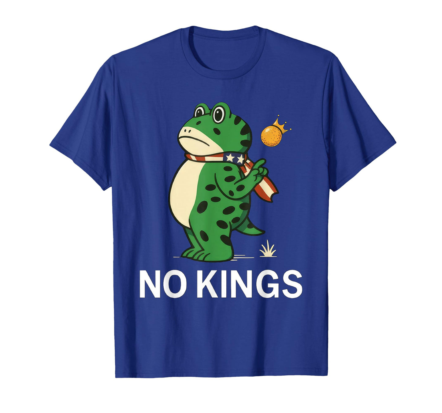 Frog No Kings Shirt Men Women No Kings in America T-Shirt