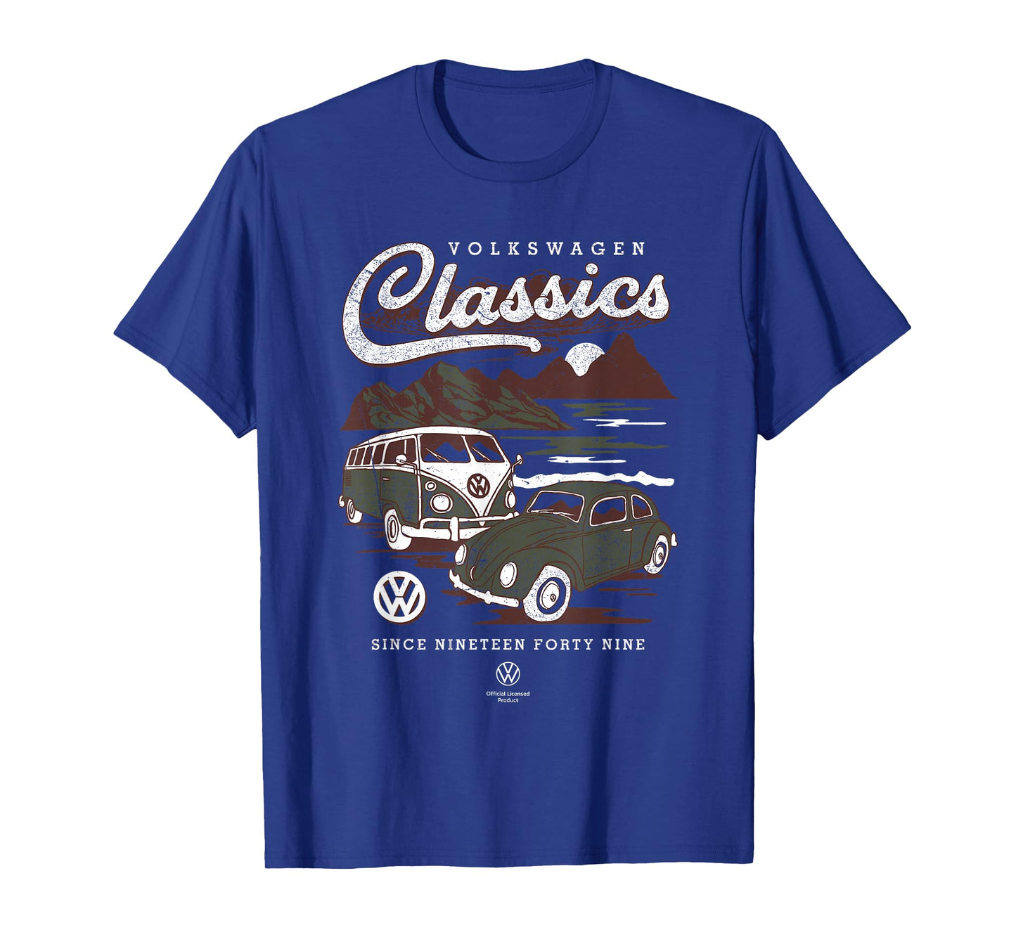 Type 2 T1 Campervan & Beetle Classics T-Shirt