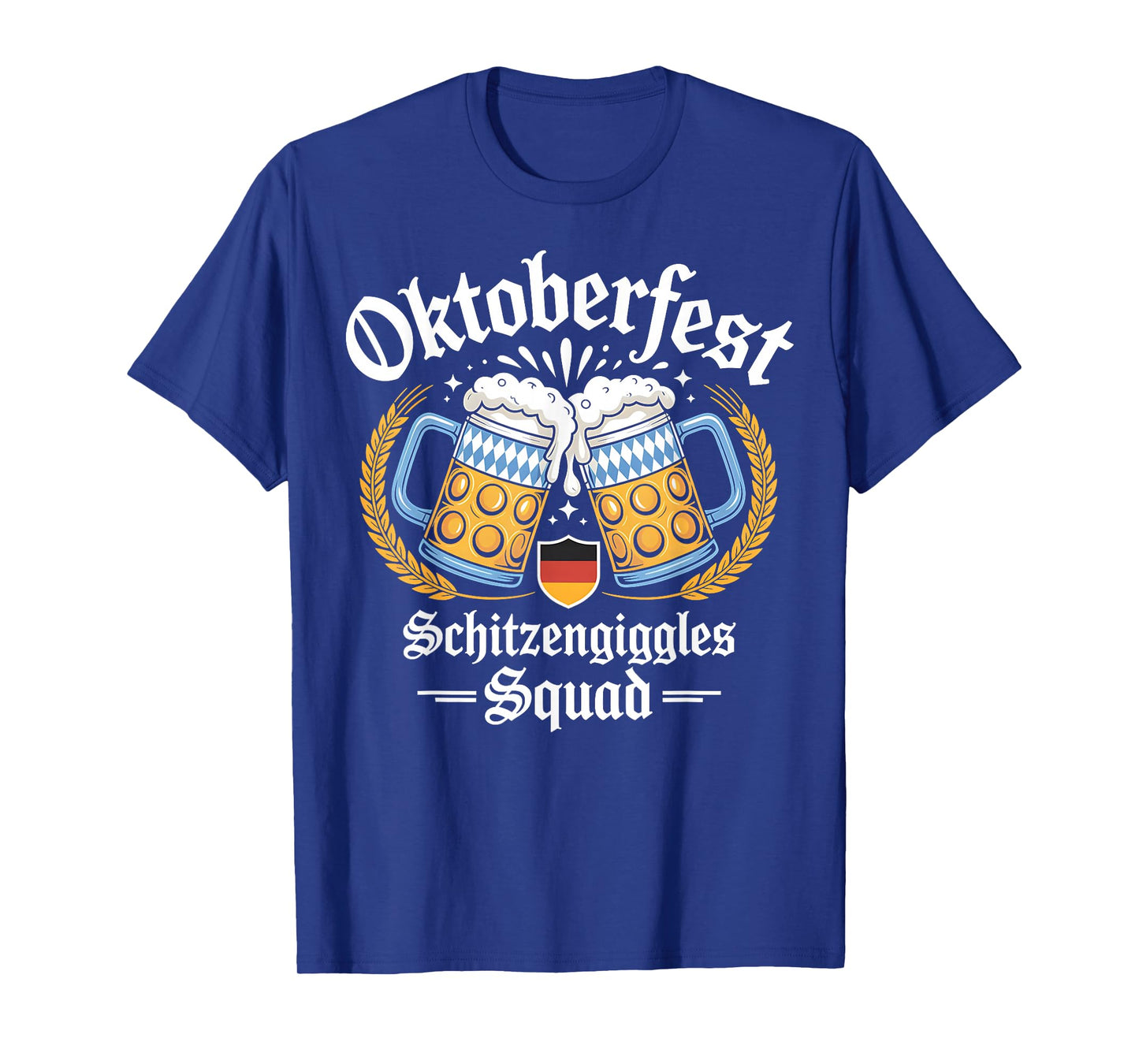 Oktoberfest Schitzengiggles Squad Festival Matching Outfit T-Shirt