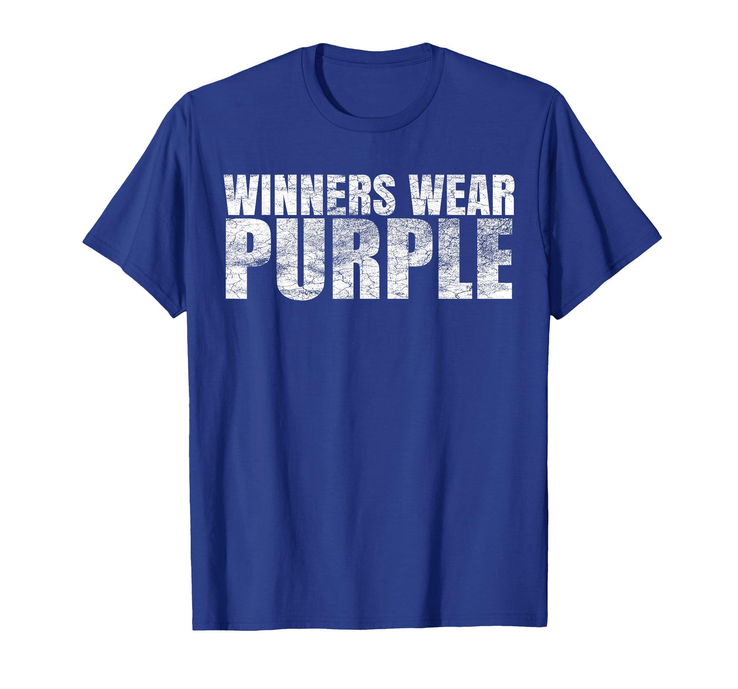 Winners Wear Purple Color War Camp Team Game Competition T-Shirt