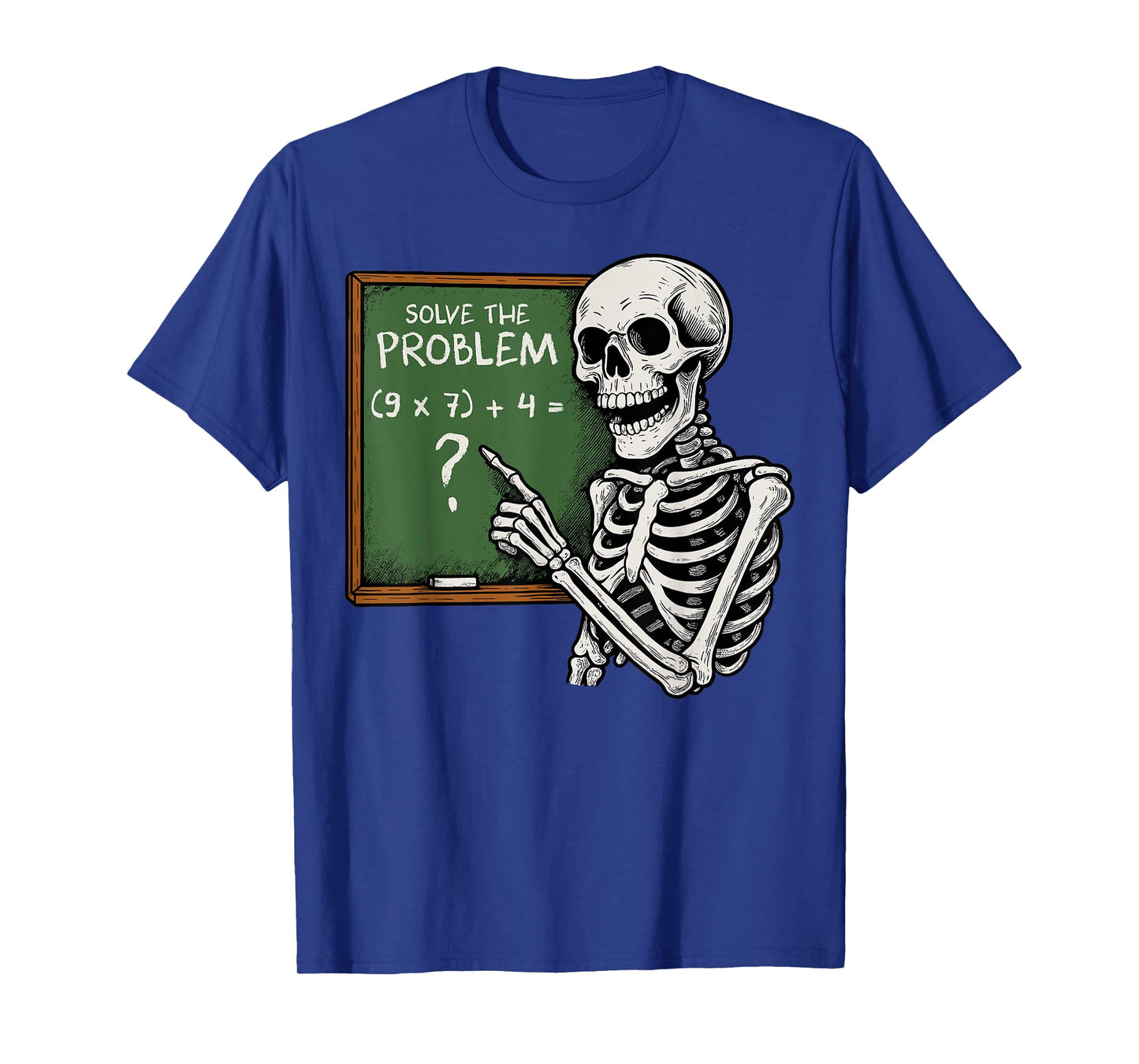 67 Halloween Math Funny Six Seven Meme Brainrot Skeleton T-Shirt