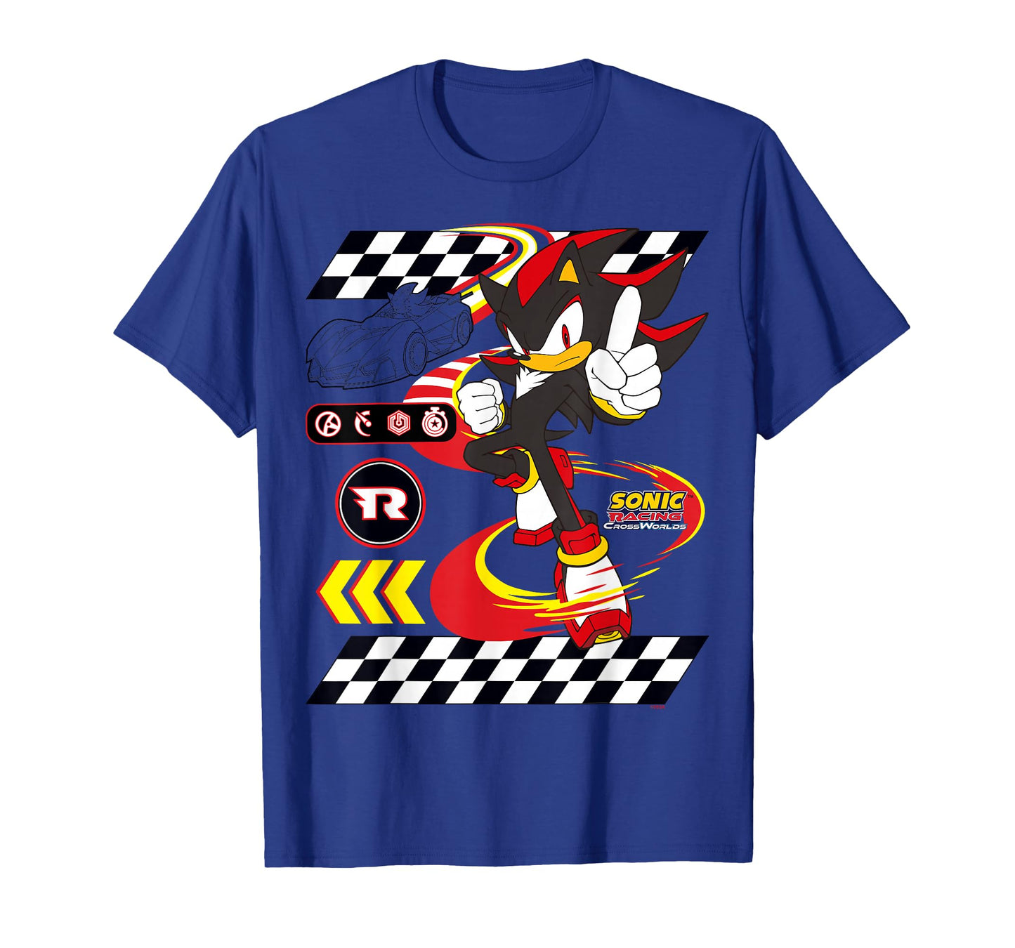 Sonic Racing CrossWorlds - Ultimate Driver Shadow T-Shirt