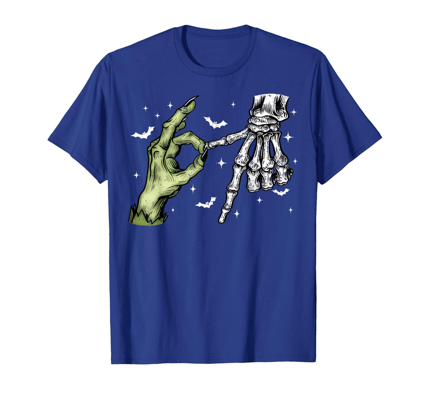 67 Meme Skeleton Zombie Hand 6 7 Halloween Six Seven Funny T-Shirt