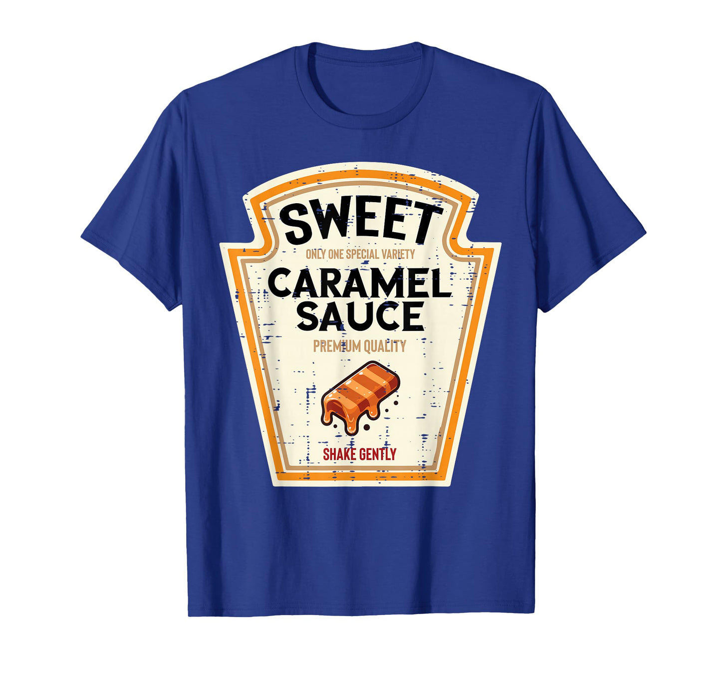 Halloween Caramel Sauce Funny Food Costume Women Men Kids T-Shirt