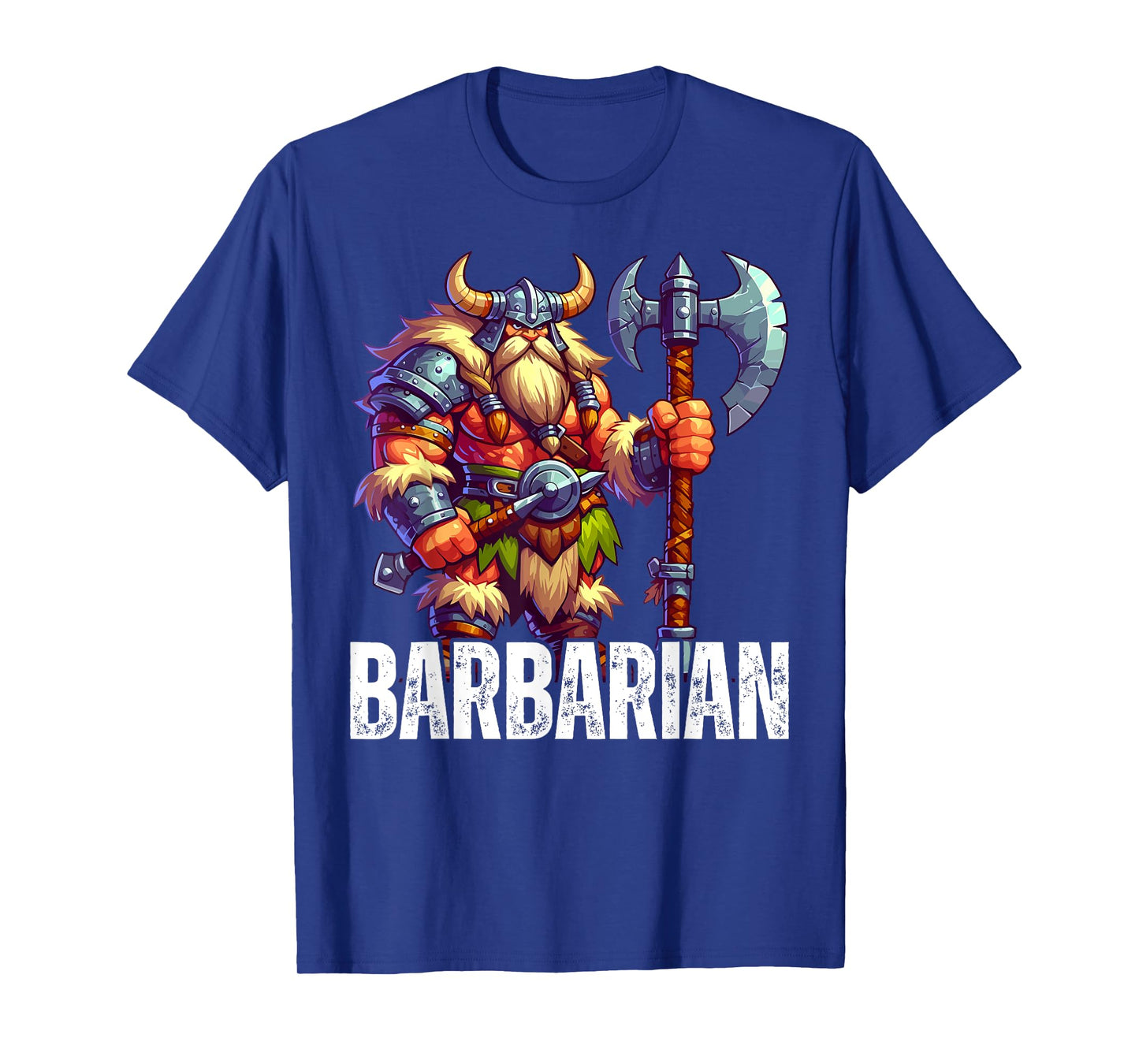 Dwarf Barbarian Fantasy Tabletop RPG Roleplaying Gamer T-Shirt