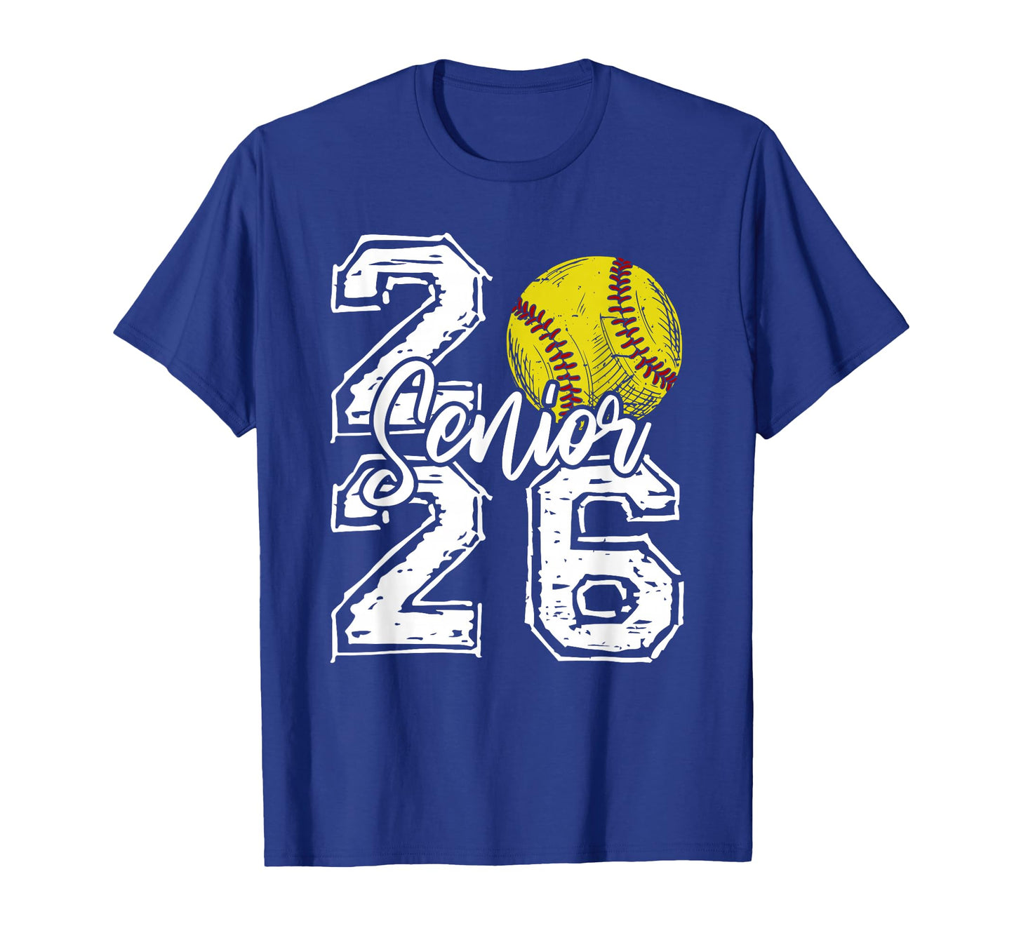 Class of 2026 Softball Senior 2026 Back To School Funny T-Shirt