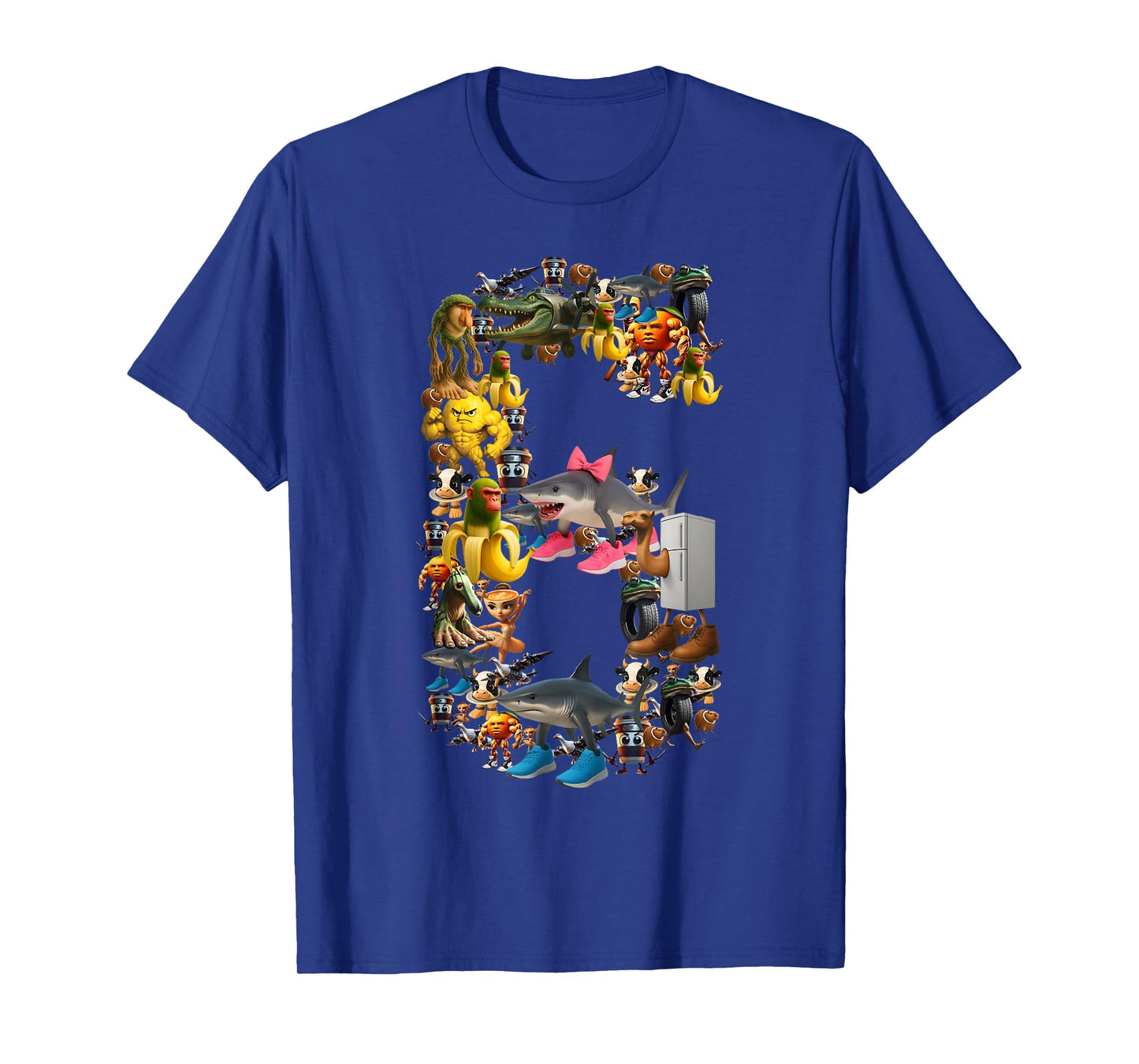 67 Six Seven Italian Brainrot Halloween Matching Costume T-Shirt
