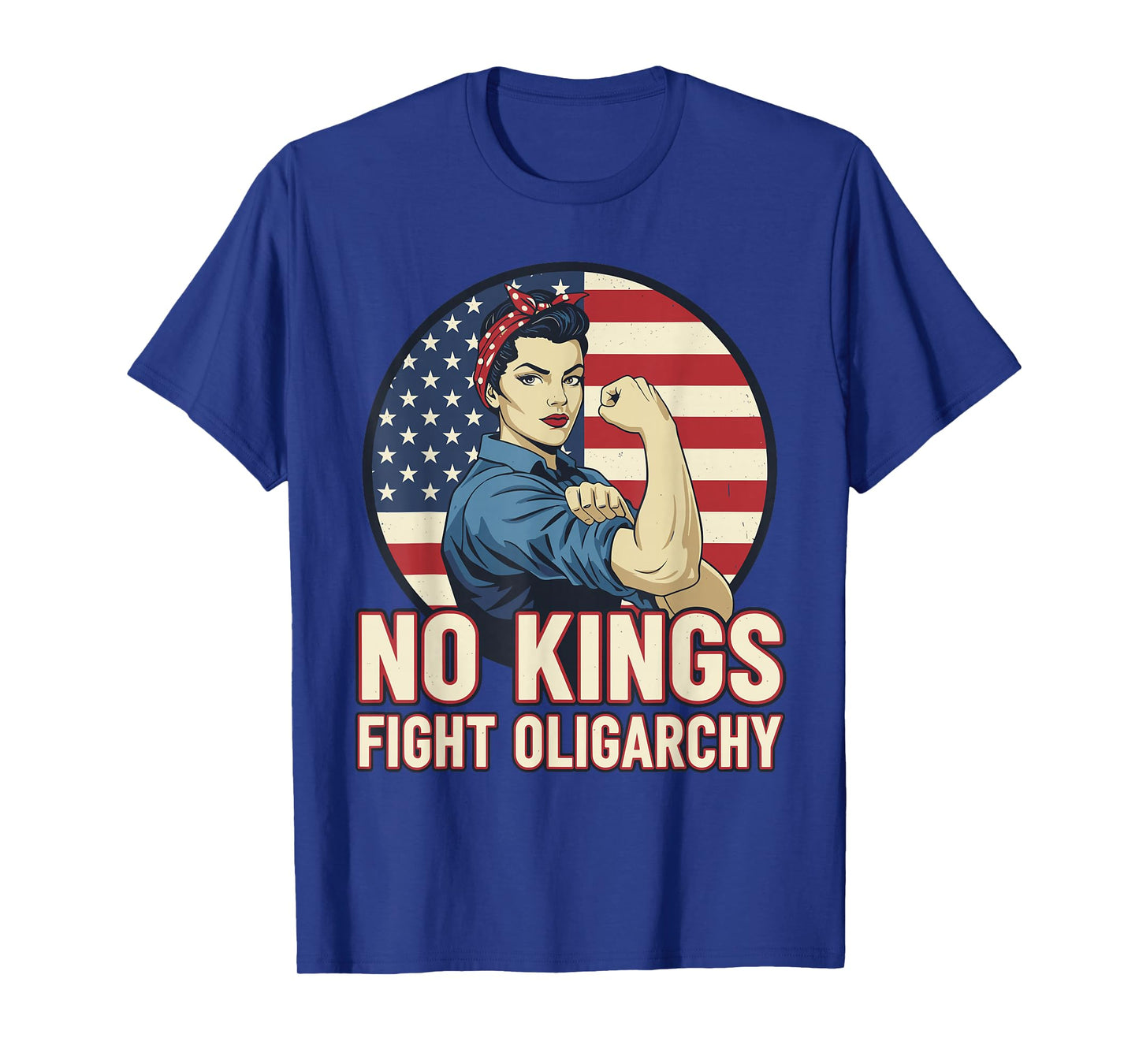 No Kings Protest Tees No Kings, Fight Oligarchy Shirt T-Shirt