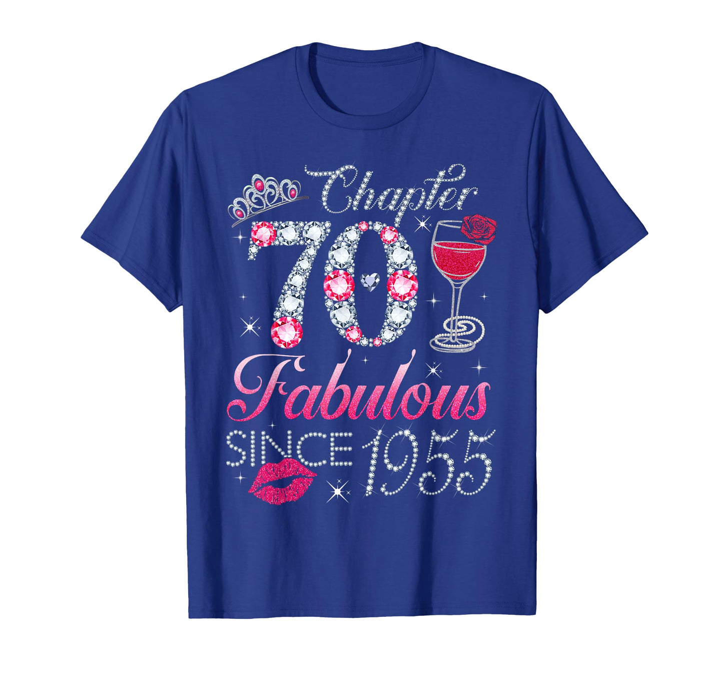 Chapter 70 Fabulous Since 1955 70Th Birthday Gift For Women T-Shirt