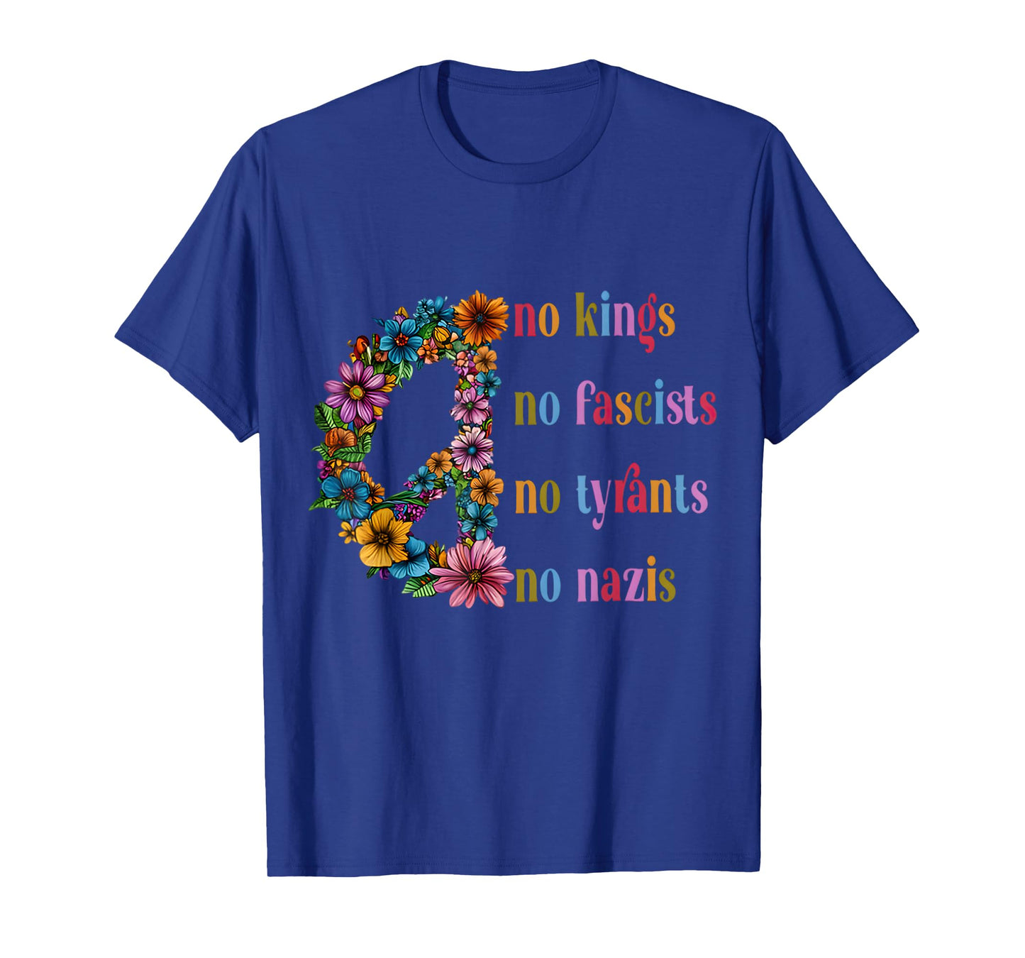 No Kings Patriotic Men Women Liberty T-Shirt