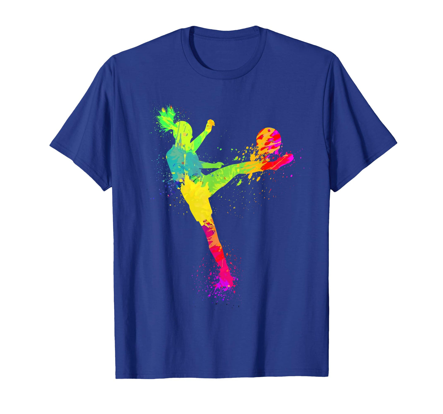Cool Soccer Design For Women Girls Soccer Player Sport Lover T-Shirt