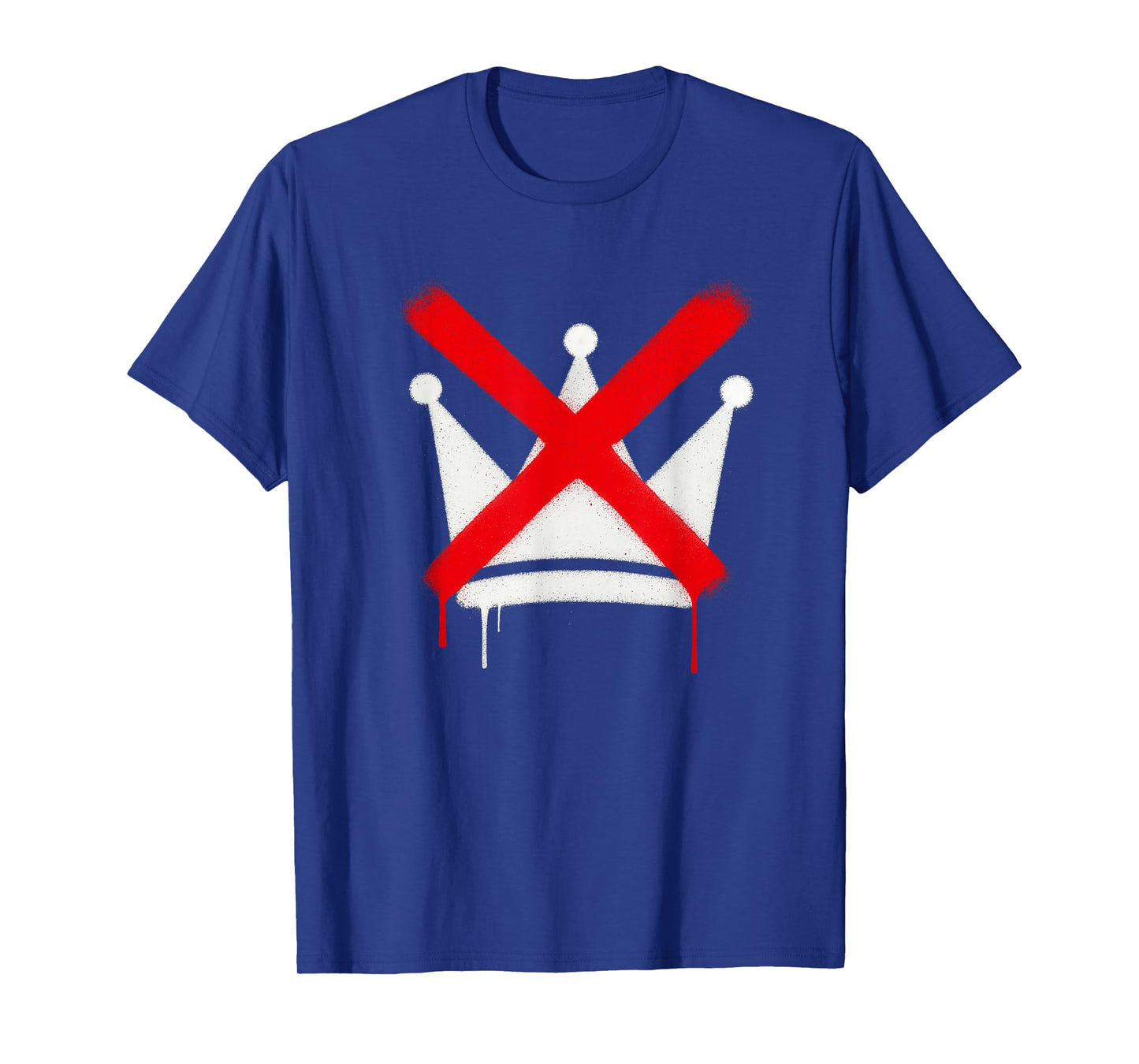 No Kings Streetwear Grunge Crown X Urban Freedom T-Shirt