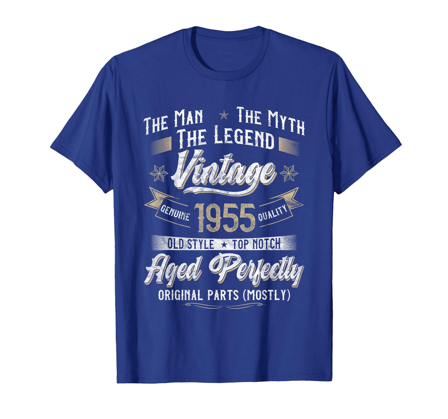 70th Birthday Gift Vintage 1955 Men Funny 70 Years Old 1955 T-Shirt