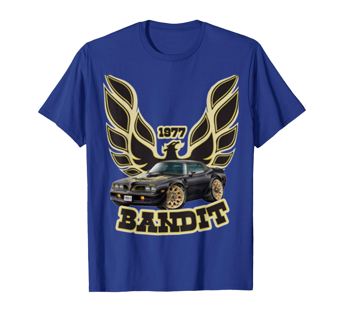 1977 77 trans am vintage black car MUSCLE CARS 70s CLASSIC T-Shirt