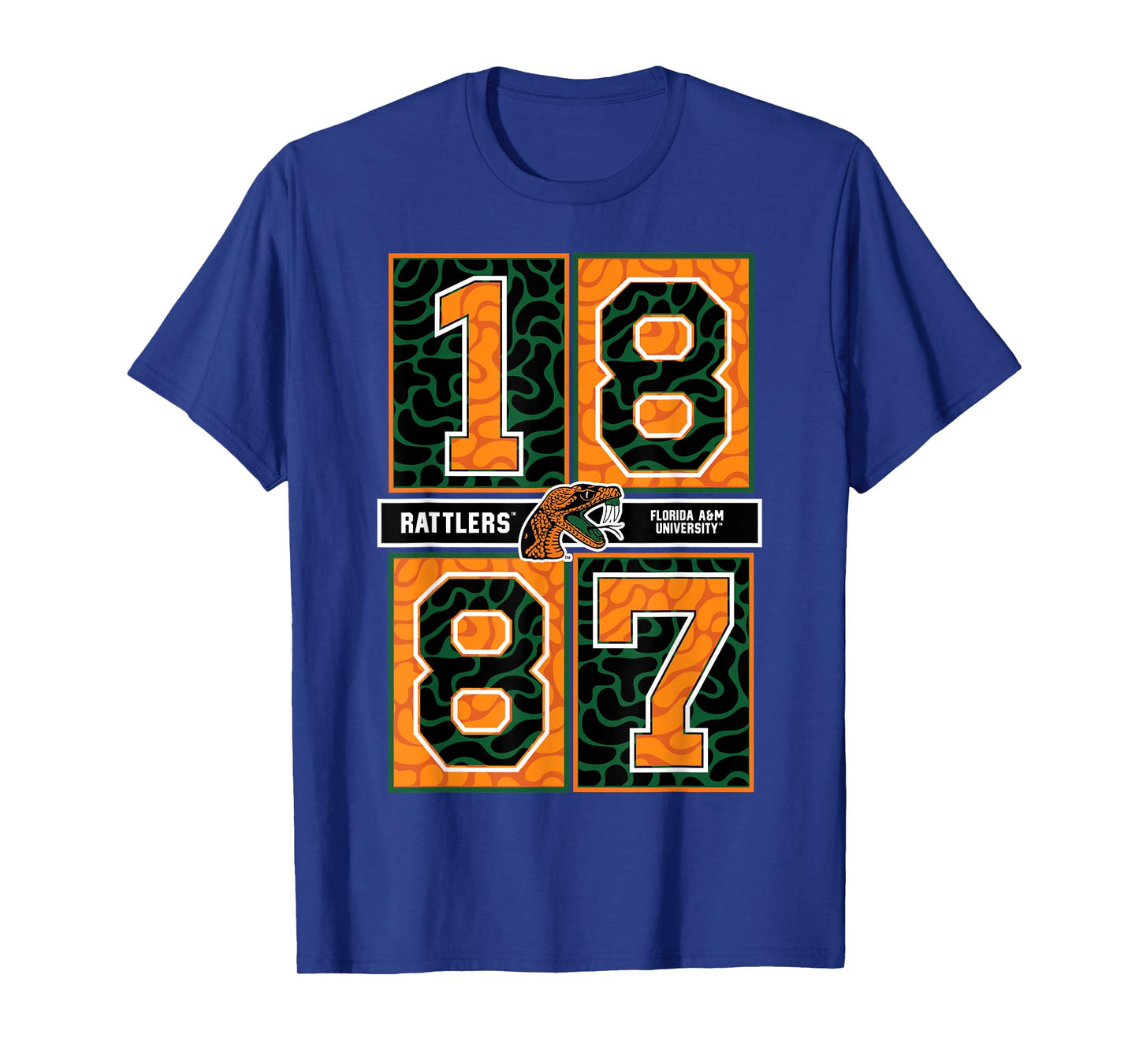 Florida A&M University - FAMU Rattlers Concrete Date HBCU T-Shirt