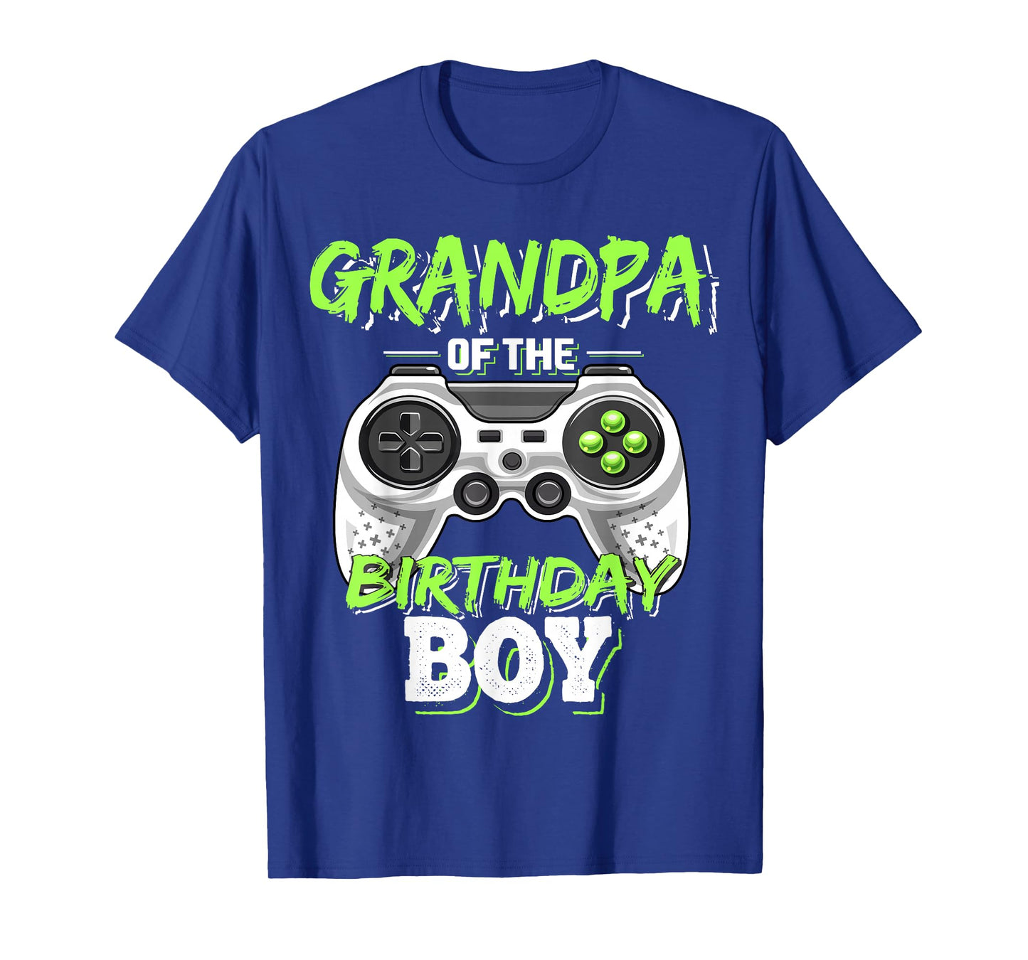 Grandpa of the Birthday Boy Matching Video Game Birthday T-Shirt