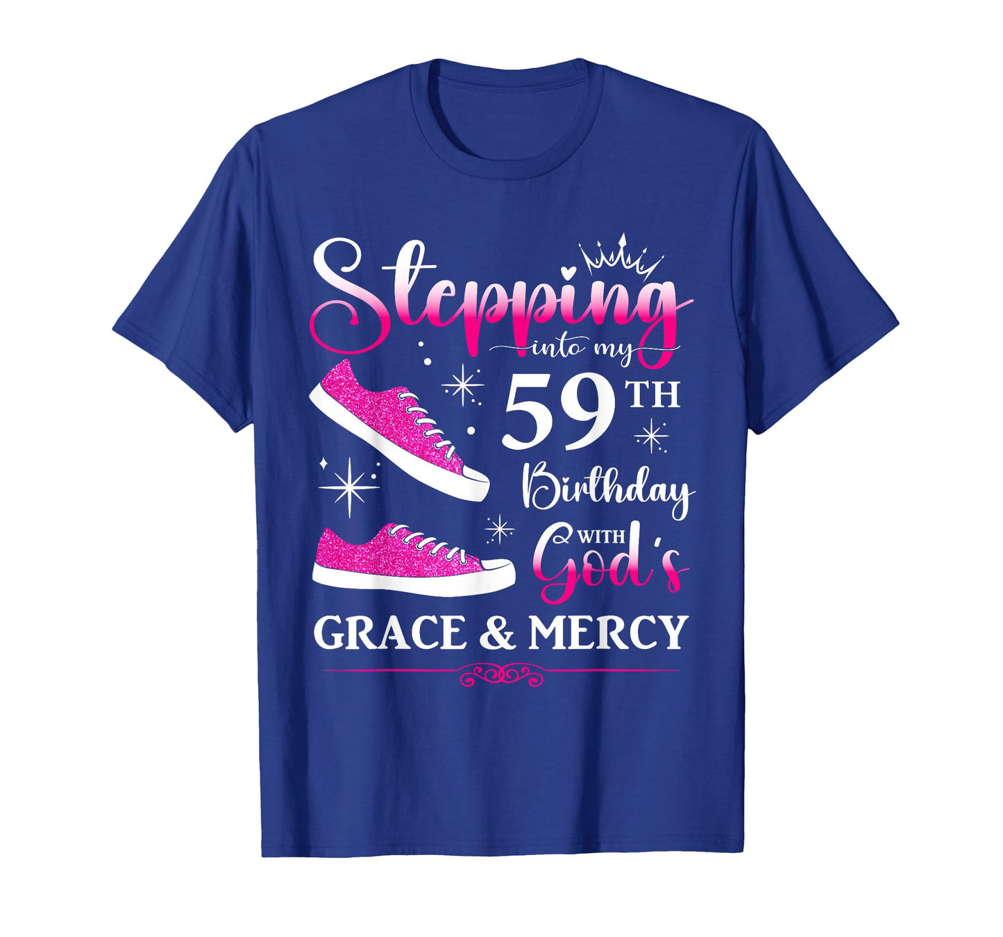 59th Birthday 59 Years Old Bday Queen Party Funny Womens BD T-Shirt