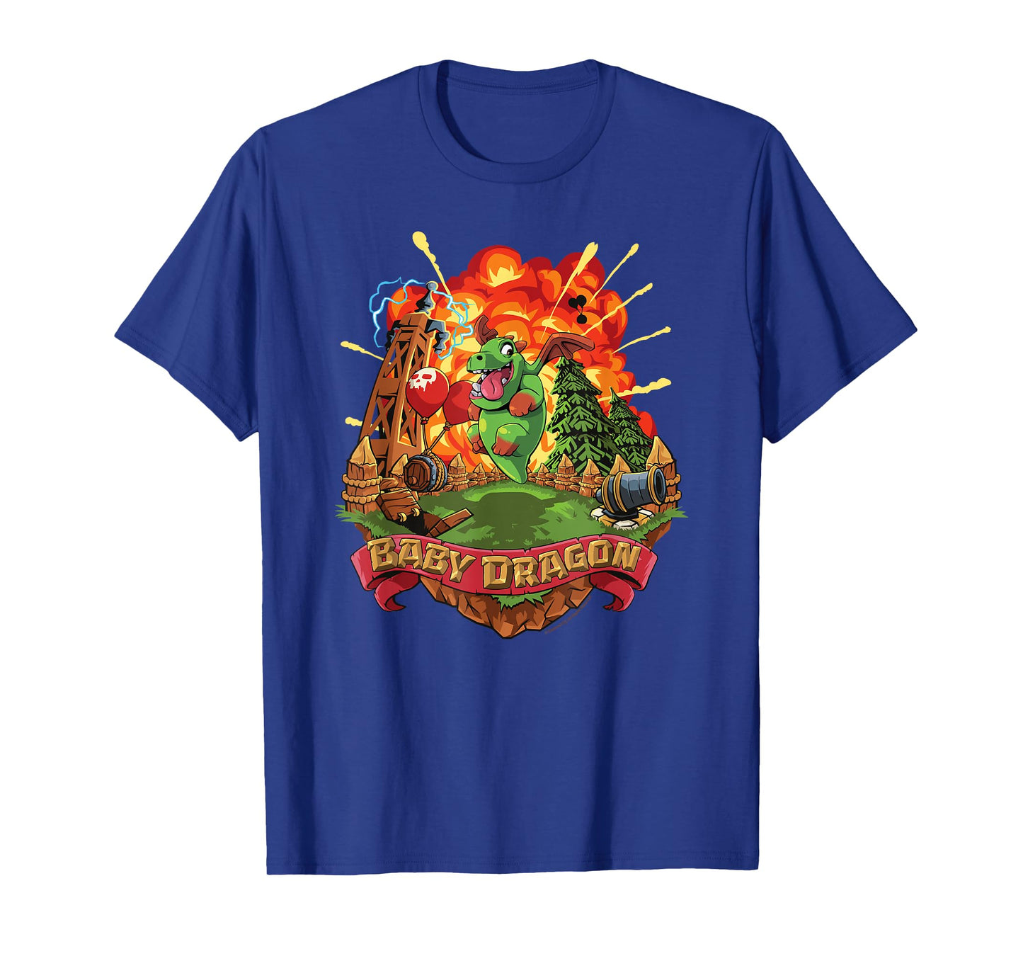 Clash of Clans Baby Dragon Epic Explosion Logo T-Shirt