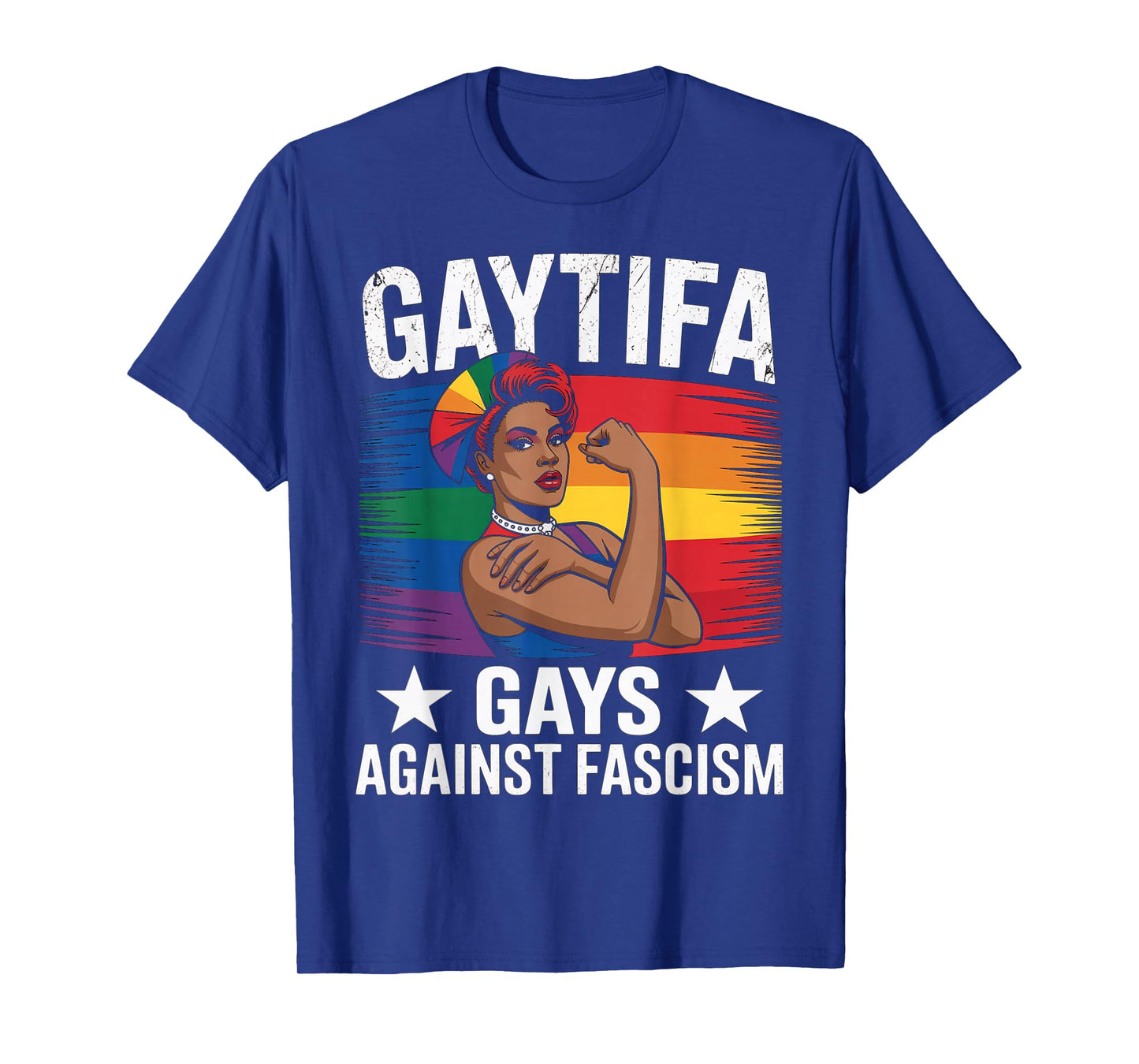 Gaytifa Black Gays Against Fascism Resist No Kings LGBTQ T-Shirt
