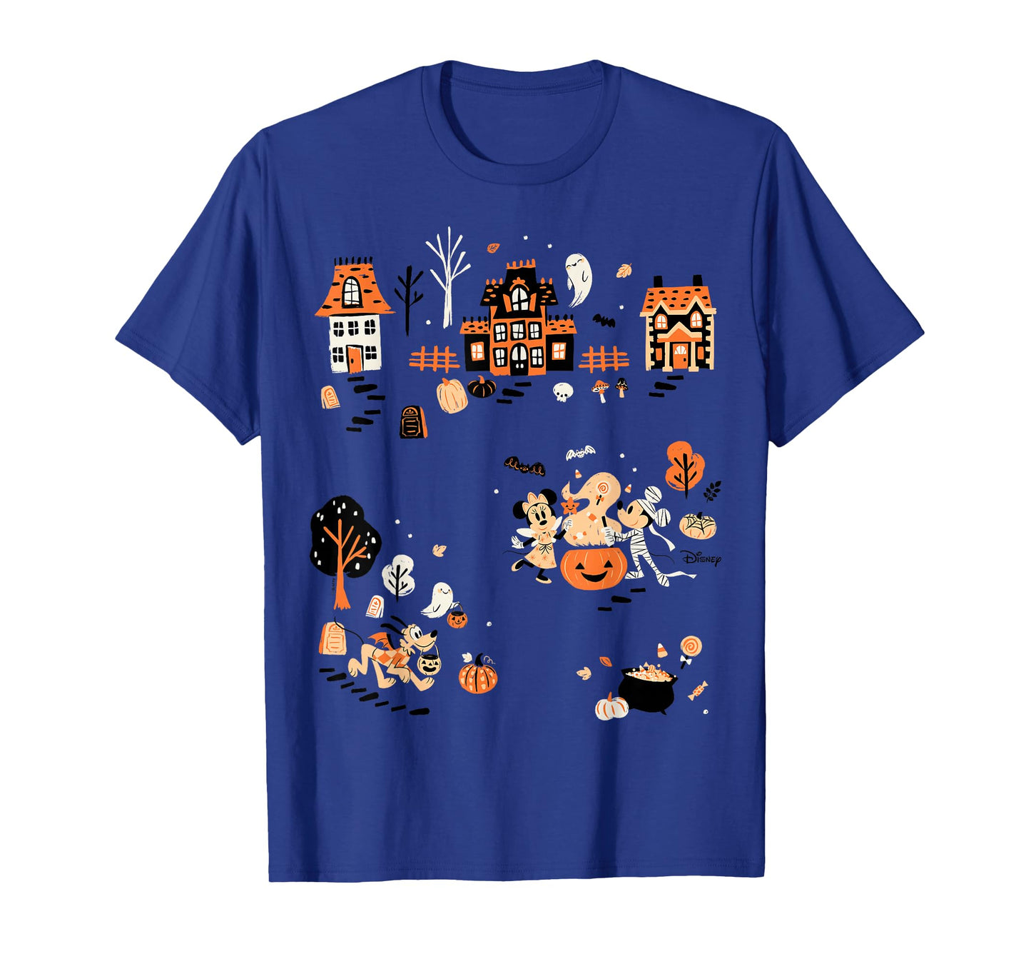 Mickey Mouse and Friends Halloween Village T-Shirt