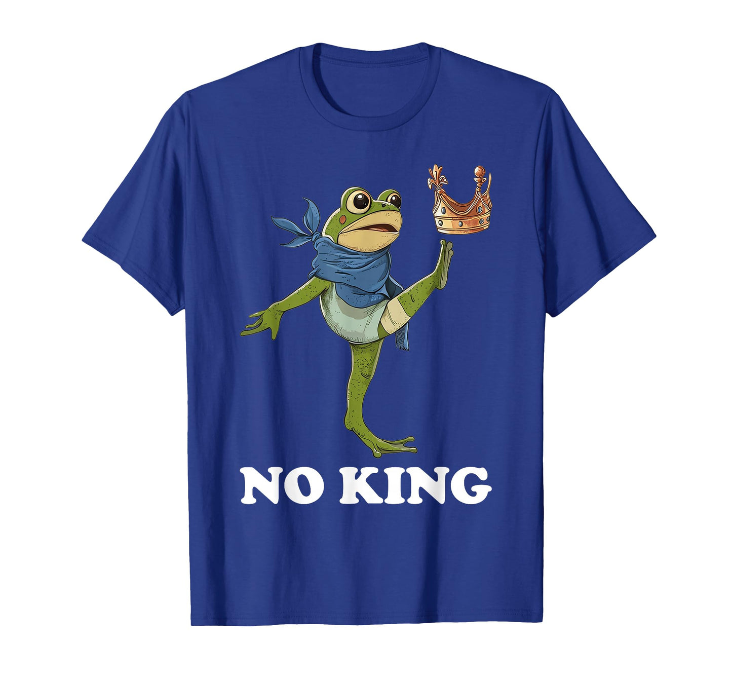 No Kings in America Men Women Portland Frog Protest T-Shirt